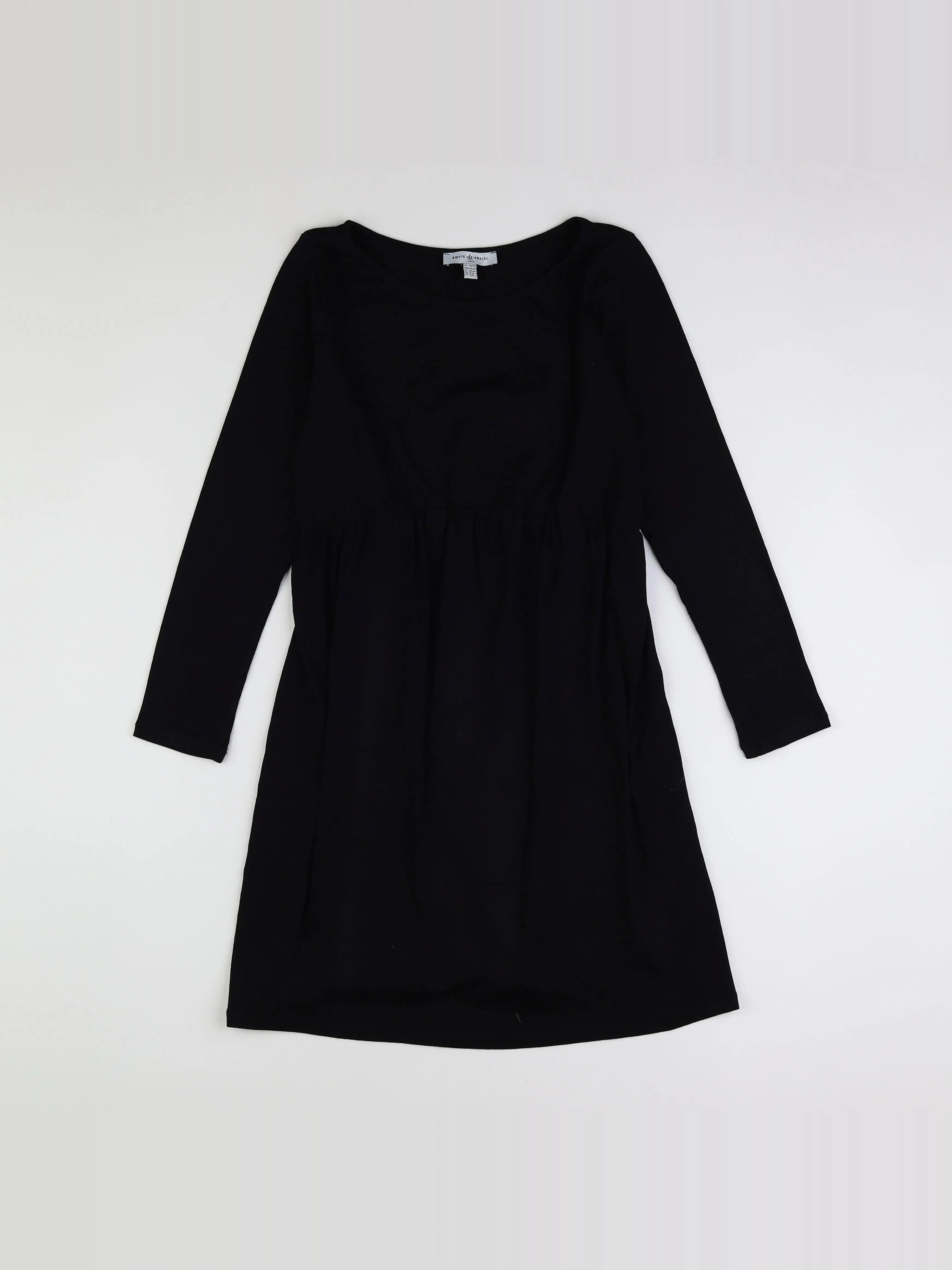 Envie de fraise - robe grossesse noir - 36 à 38