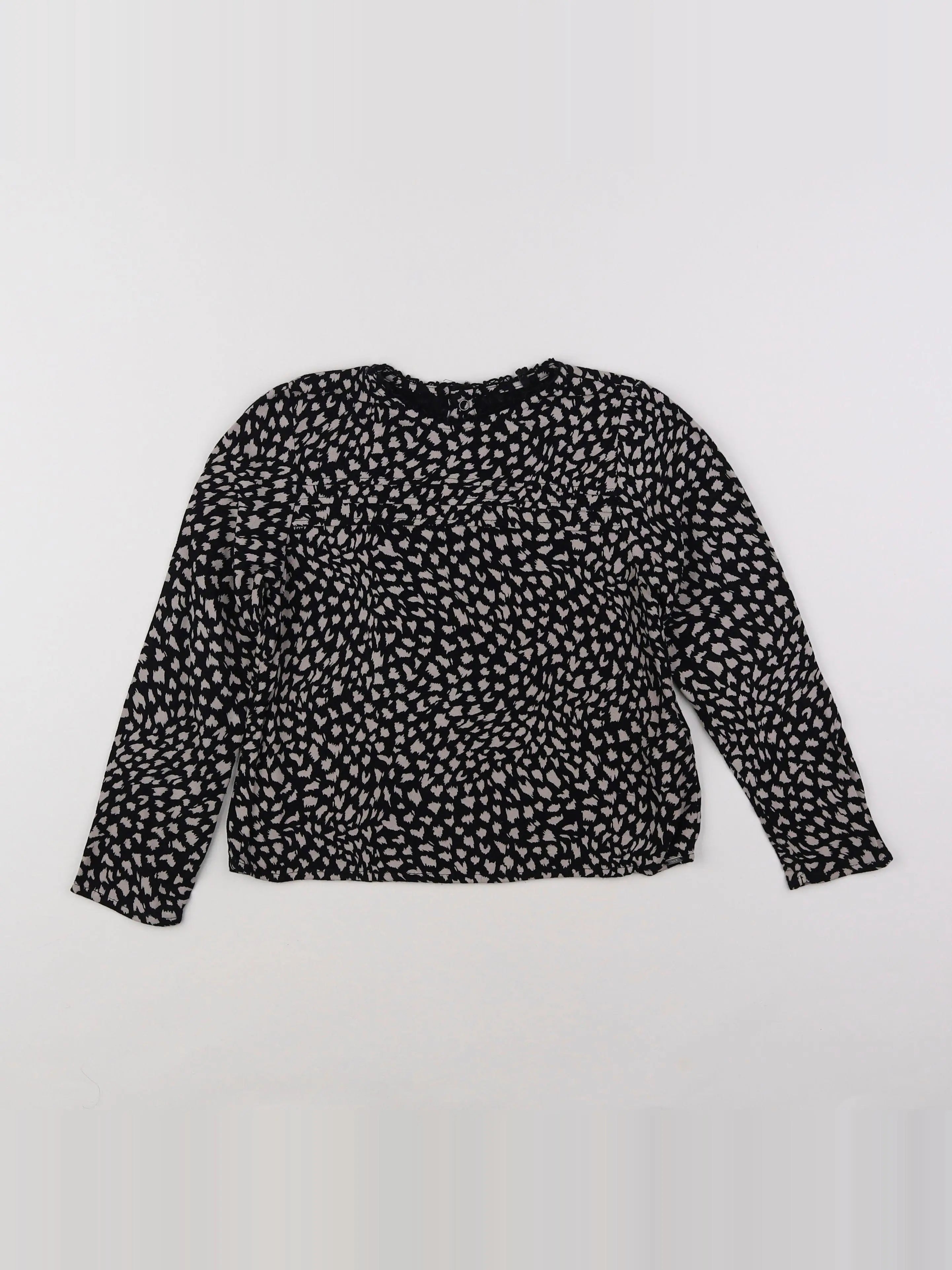 IKKS - blouse noir - 6 ans