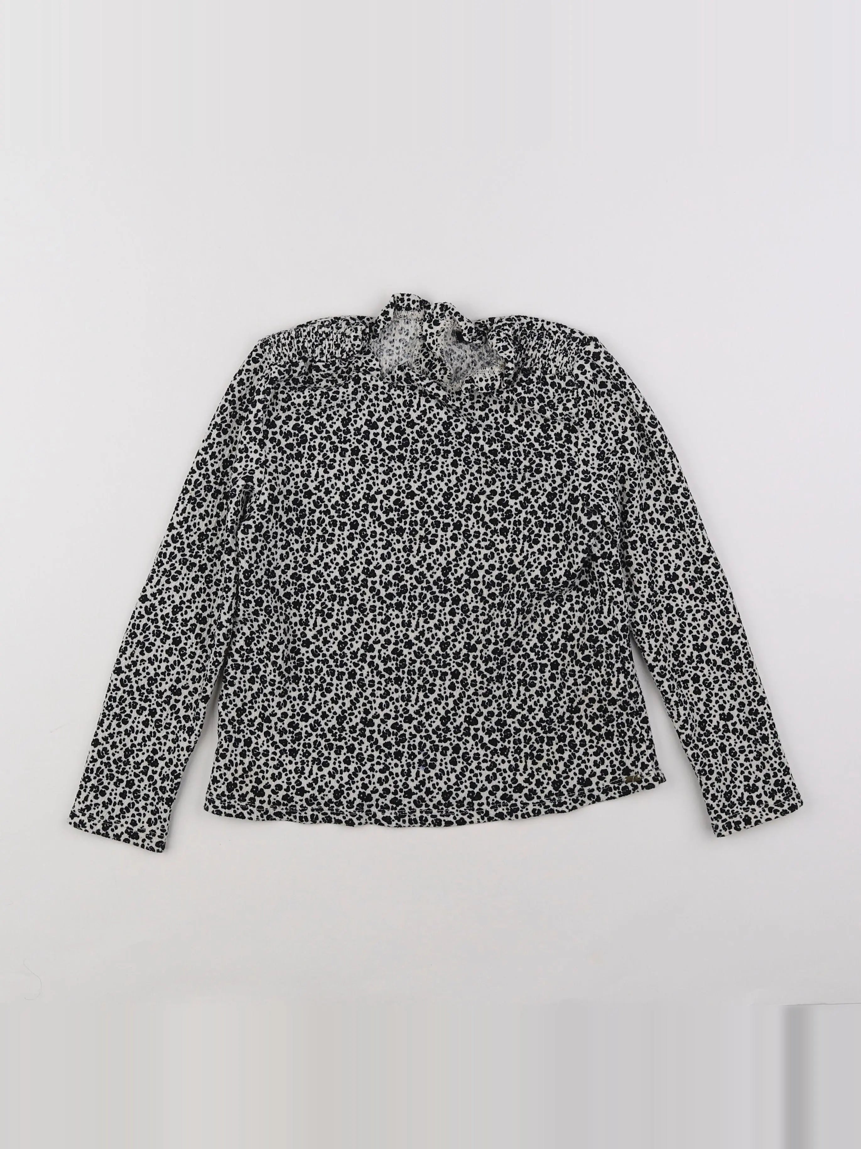 IKKS - blouse noir - 6 ans
