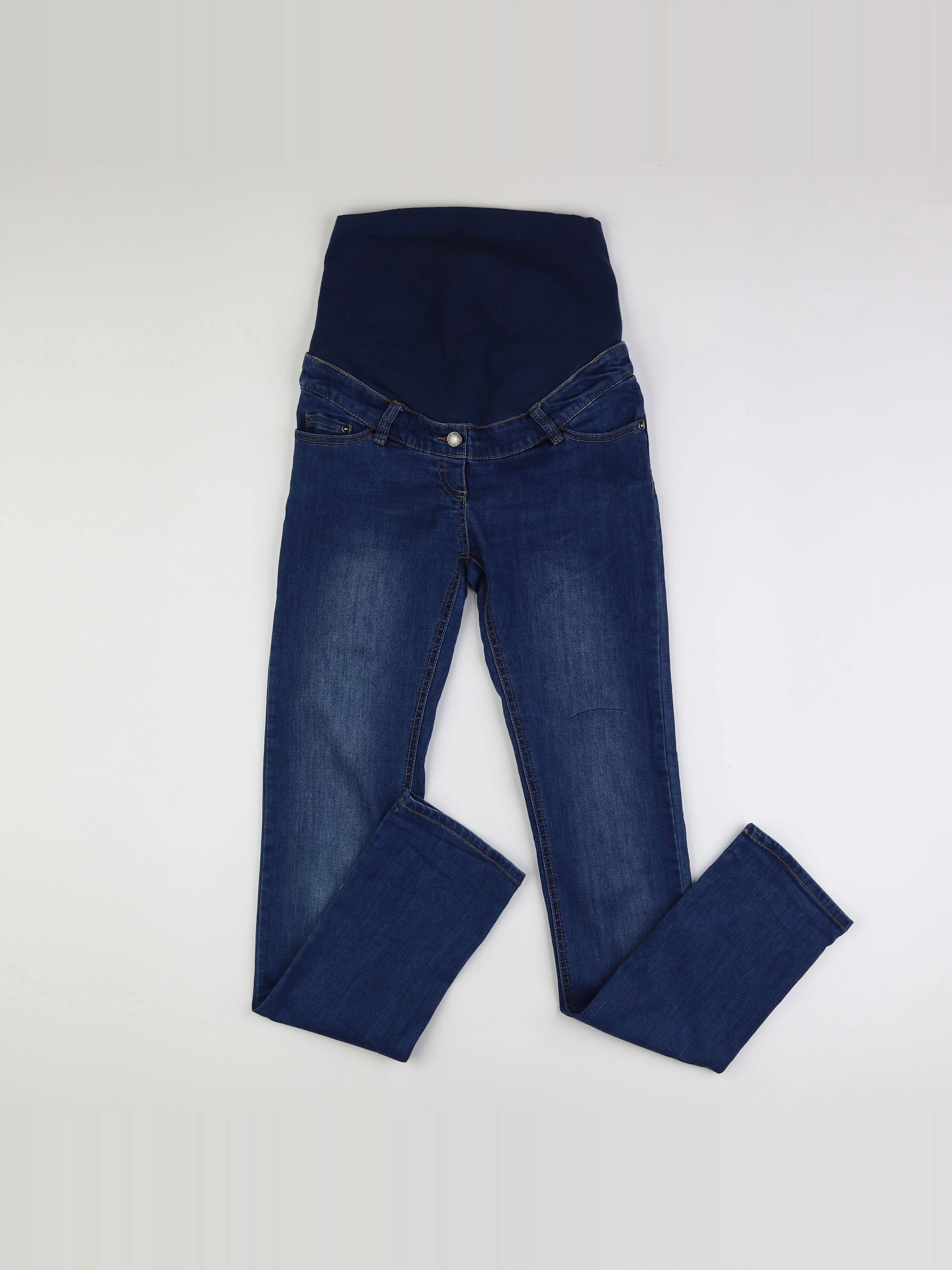 Vertbaudet - jean grossesse bleu - 36