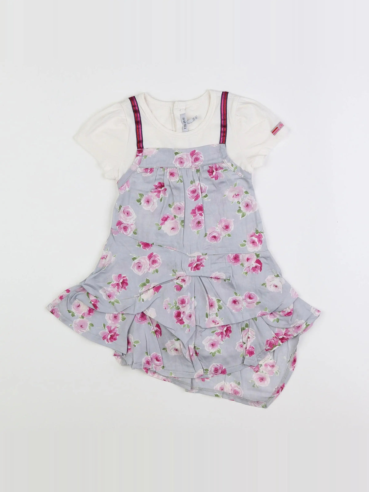 IKKS - robe gris - 18 mois