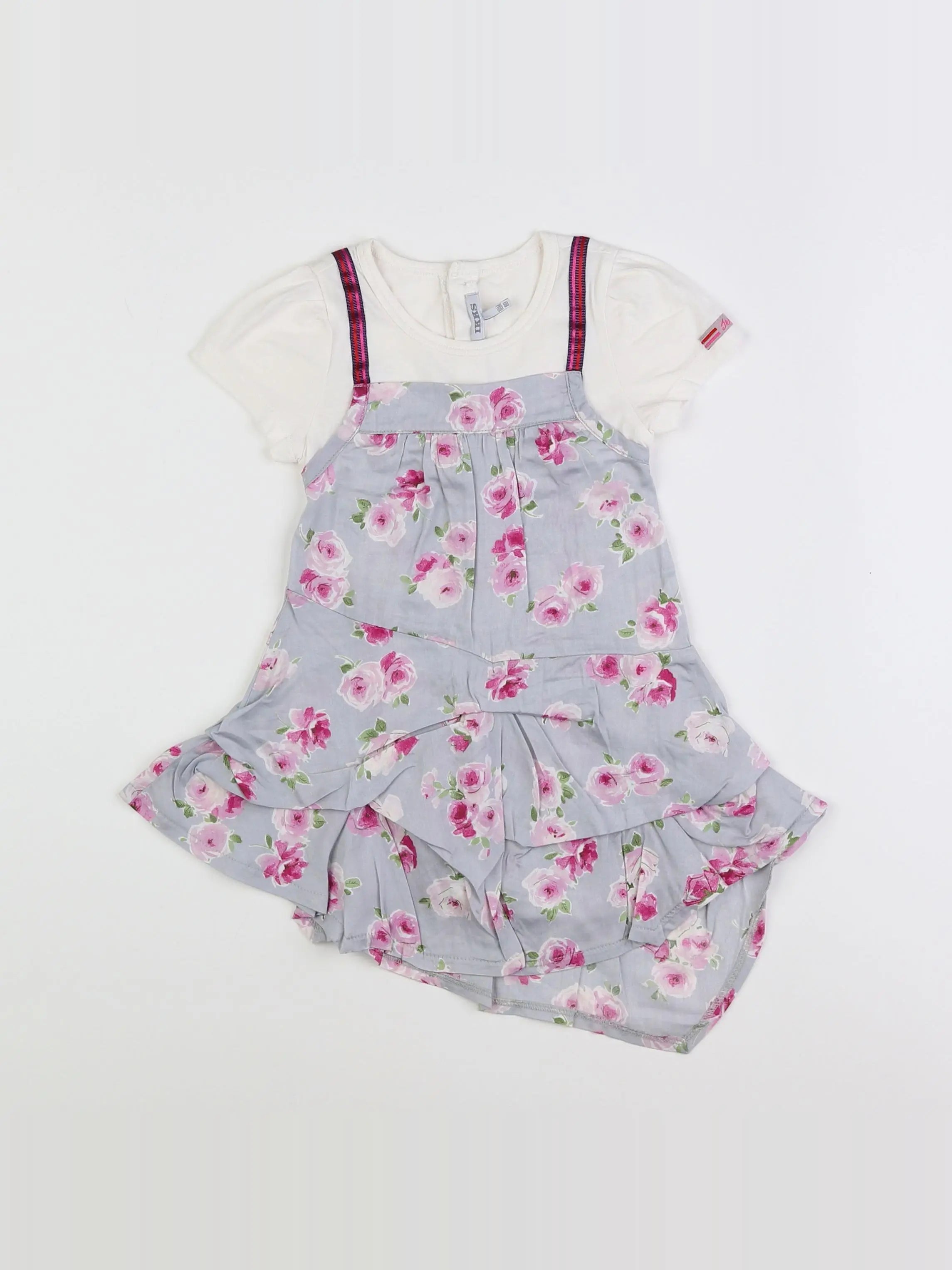IKKS - robe gris - 18 mois