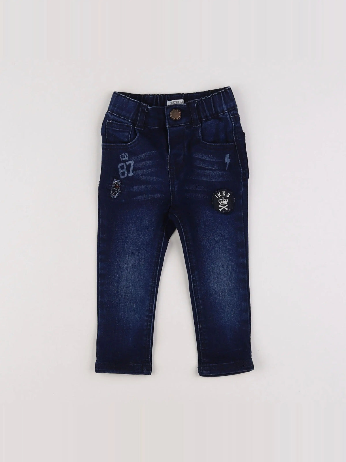 IKKS - jean bleu - 12 mois