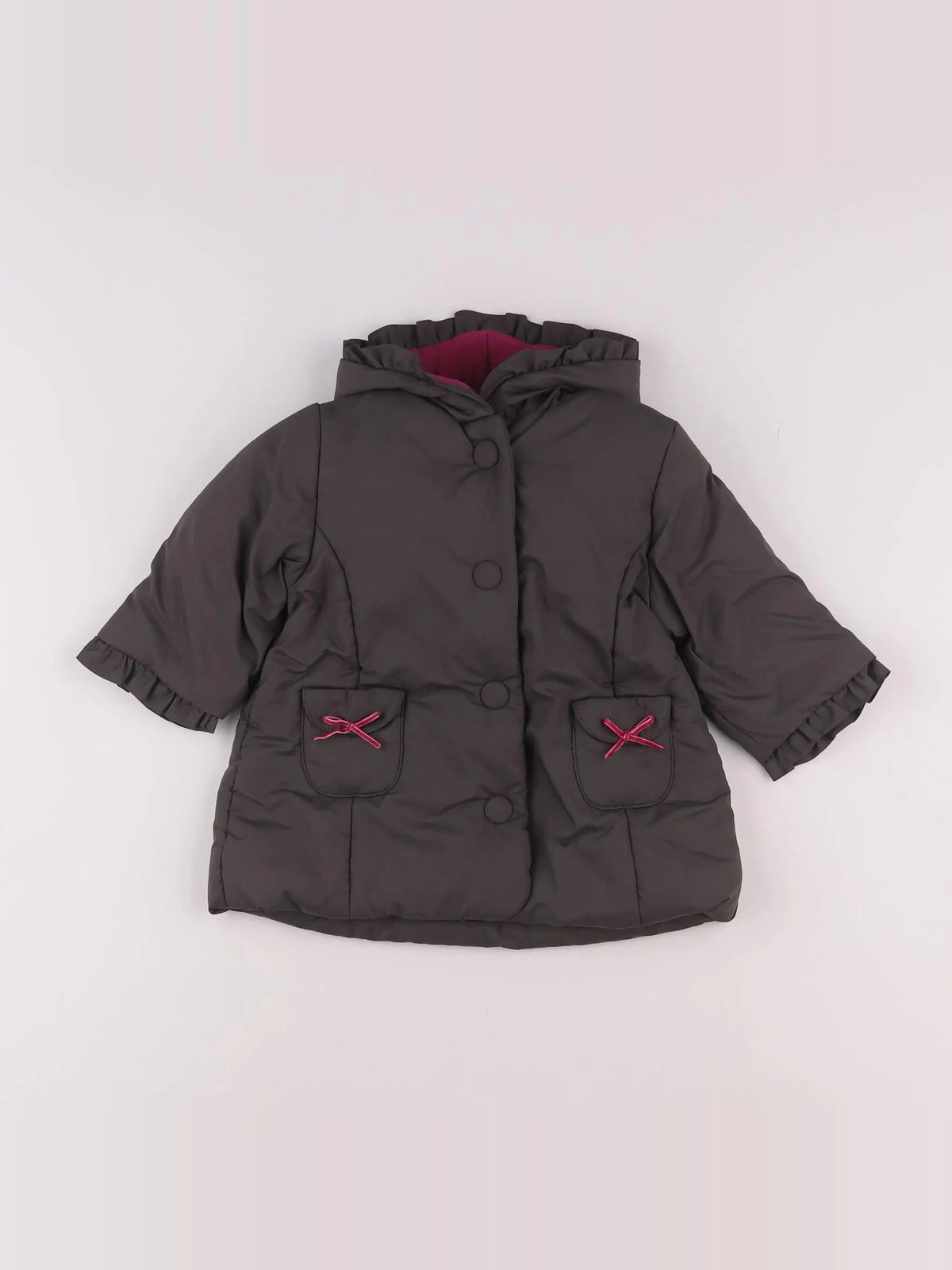 Jacadi - doudoune marron - 6 mois