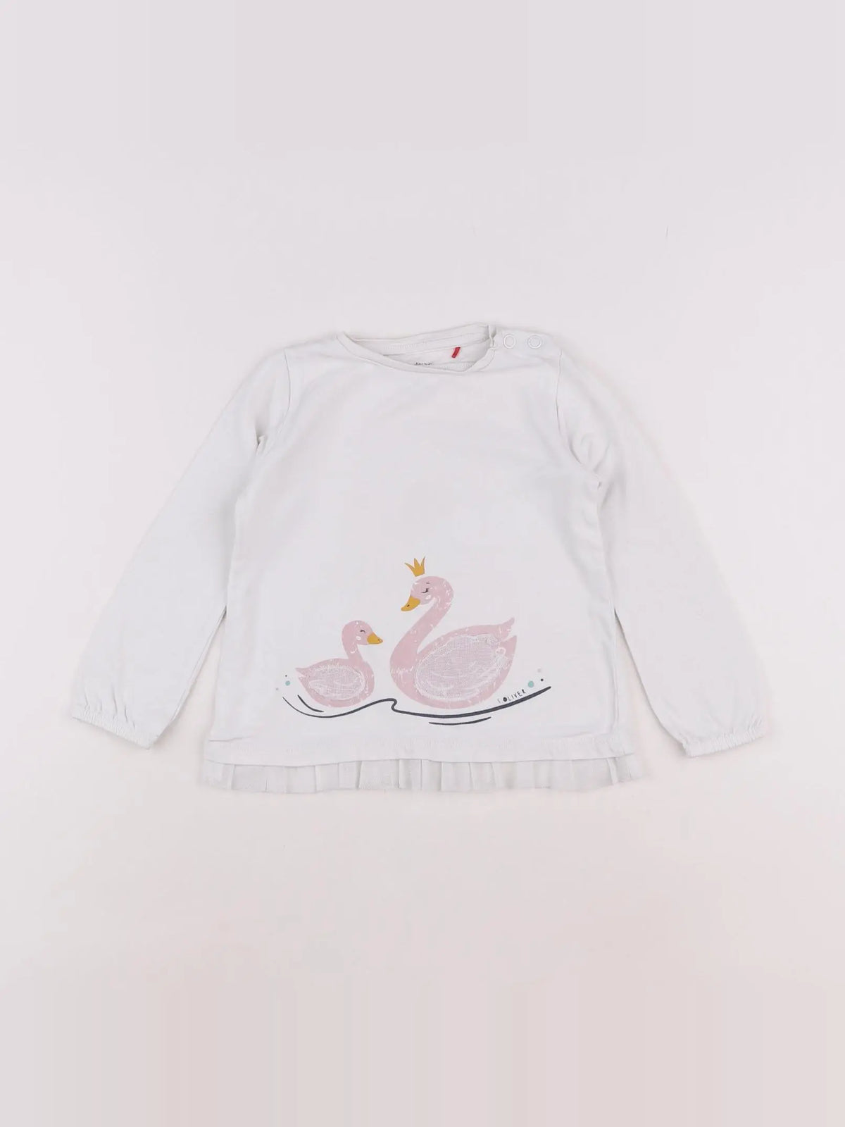 s.Oliver - tee-shirt blanc - 18 mois