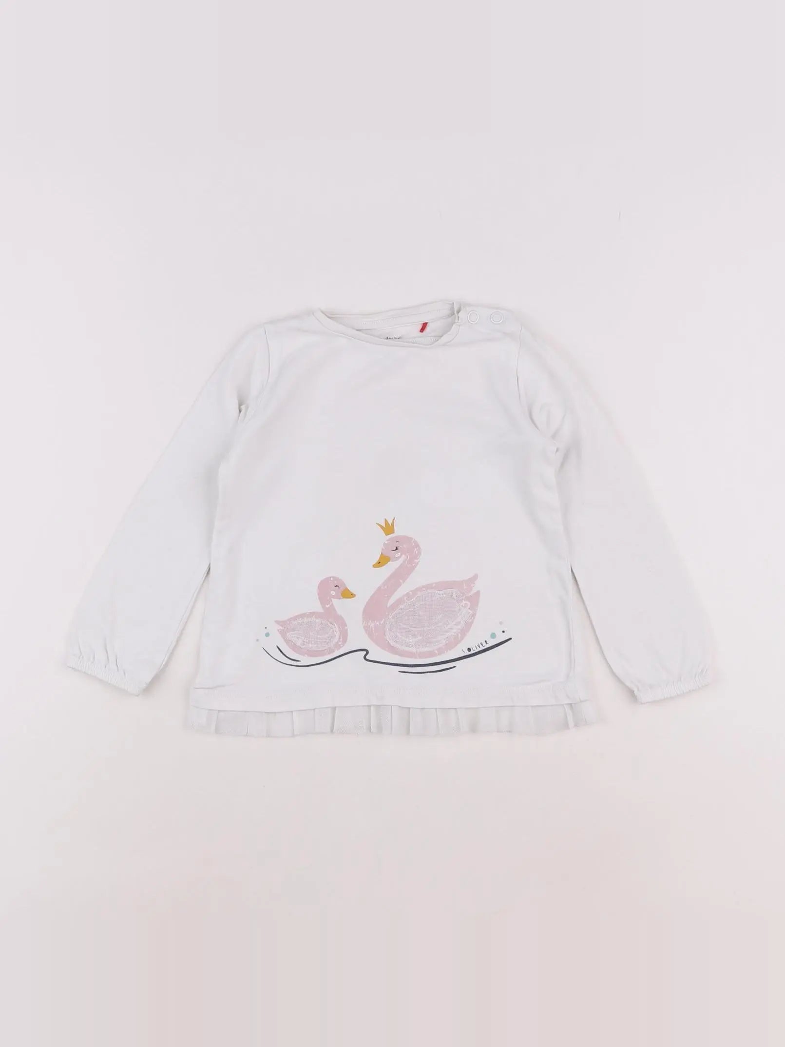 s.Oliver - tee-shirt blanc - 18 mois