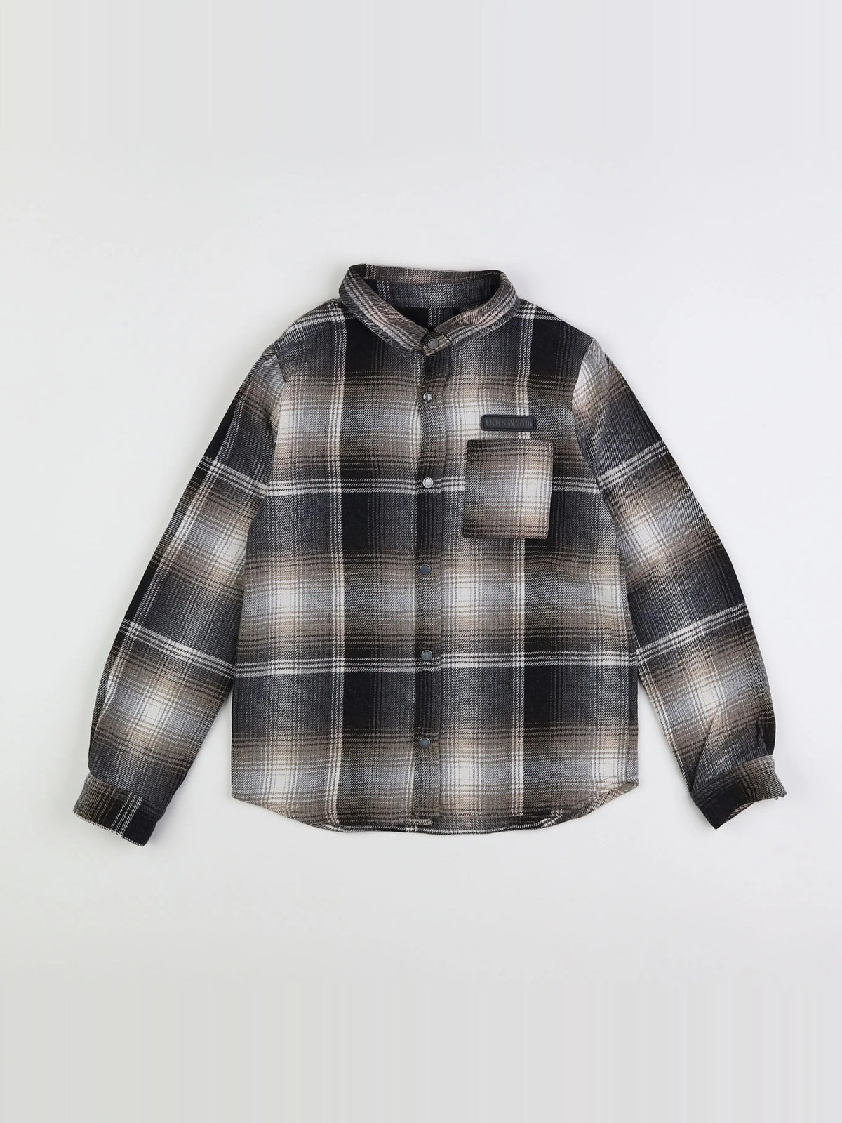 IKKS - chemise gris - 8 ans