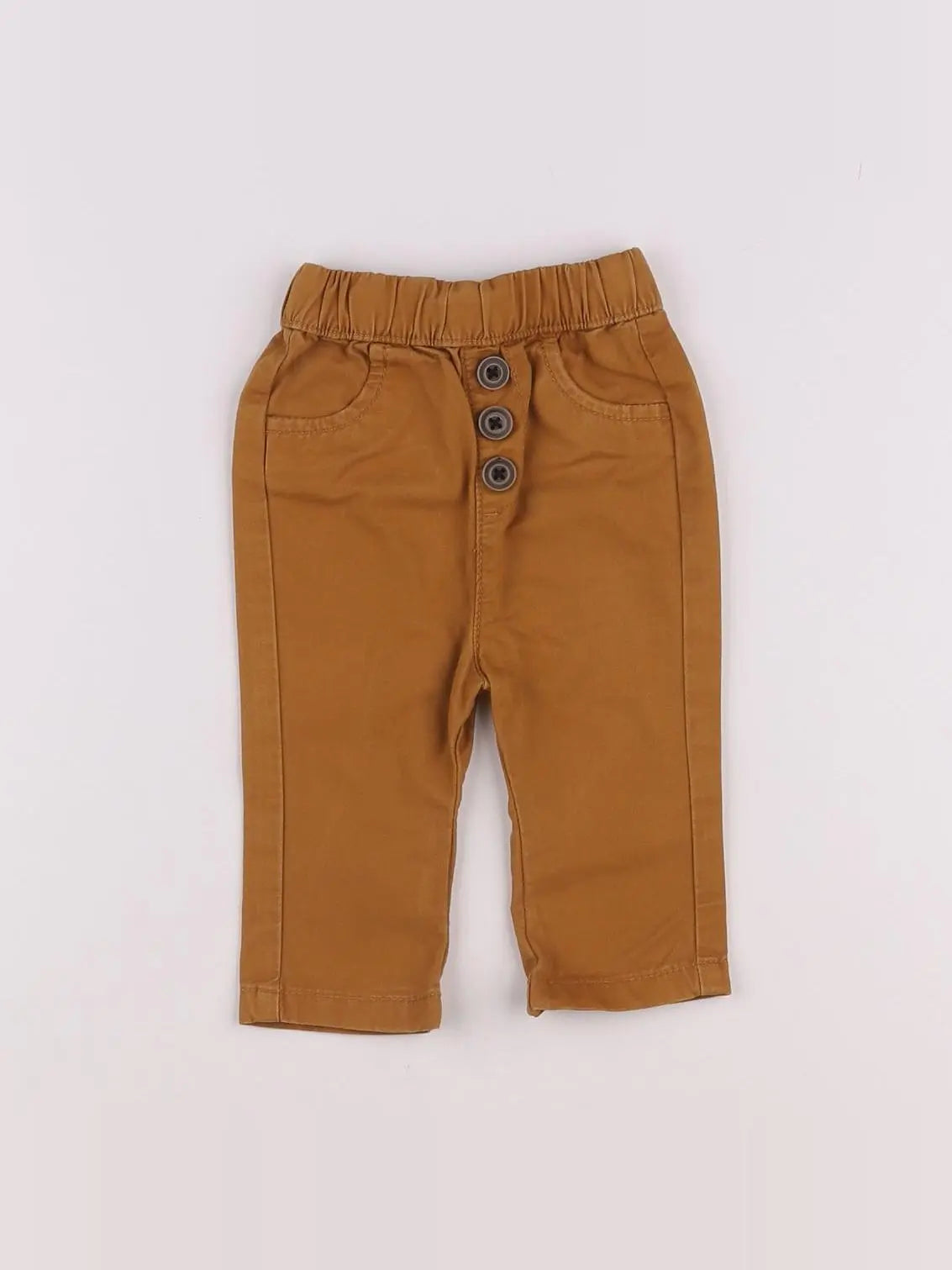 Tape à l'oeil - pantalon orange - 3 mois
