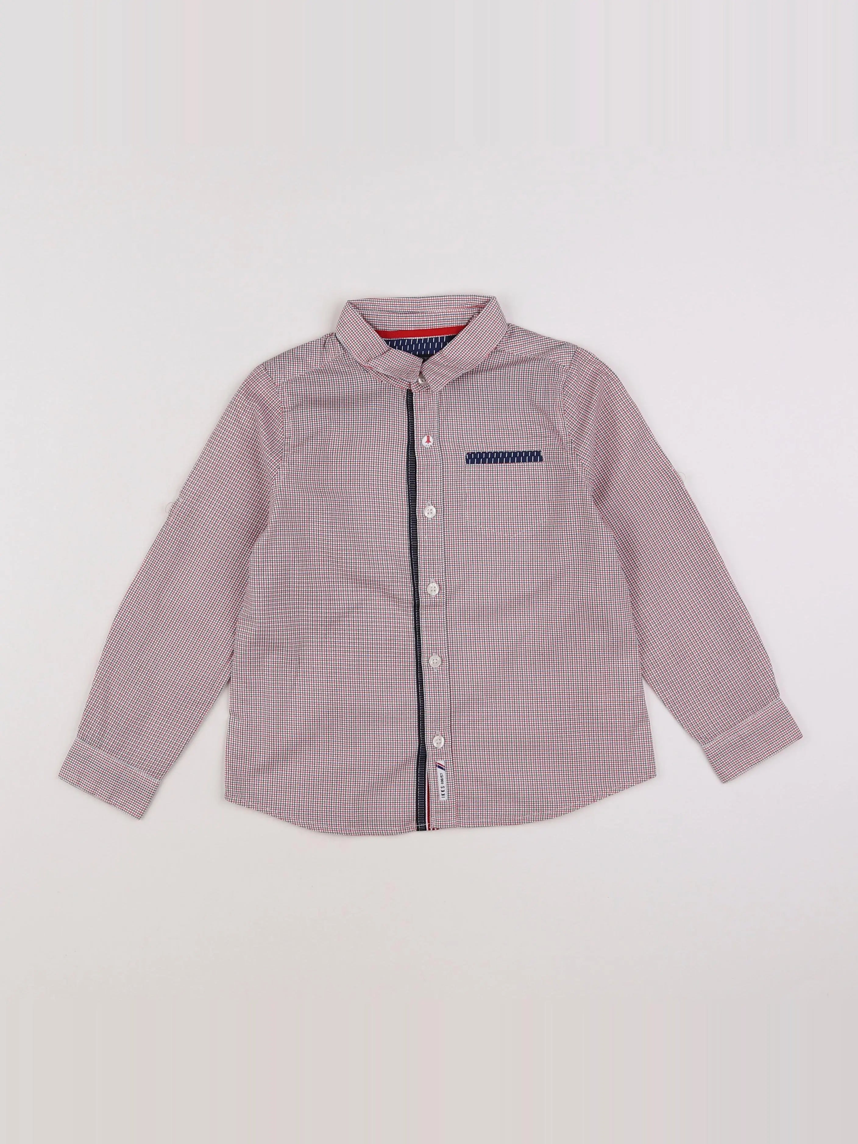 IKKS - chemise rouge - 3 ans
