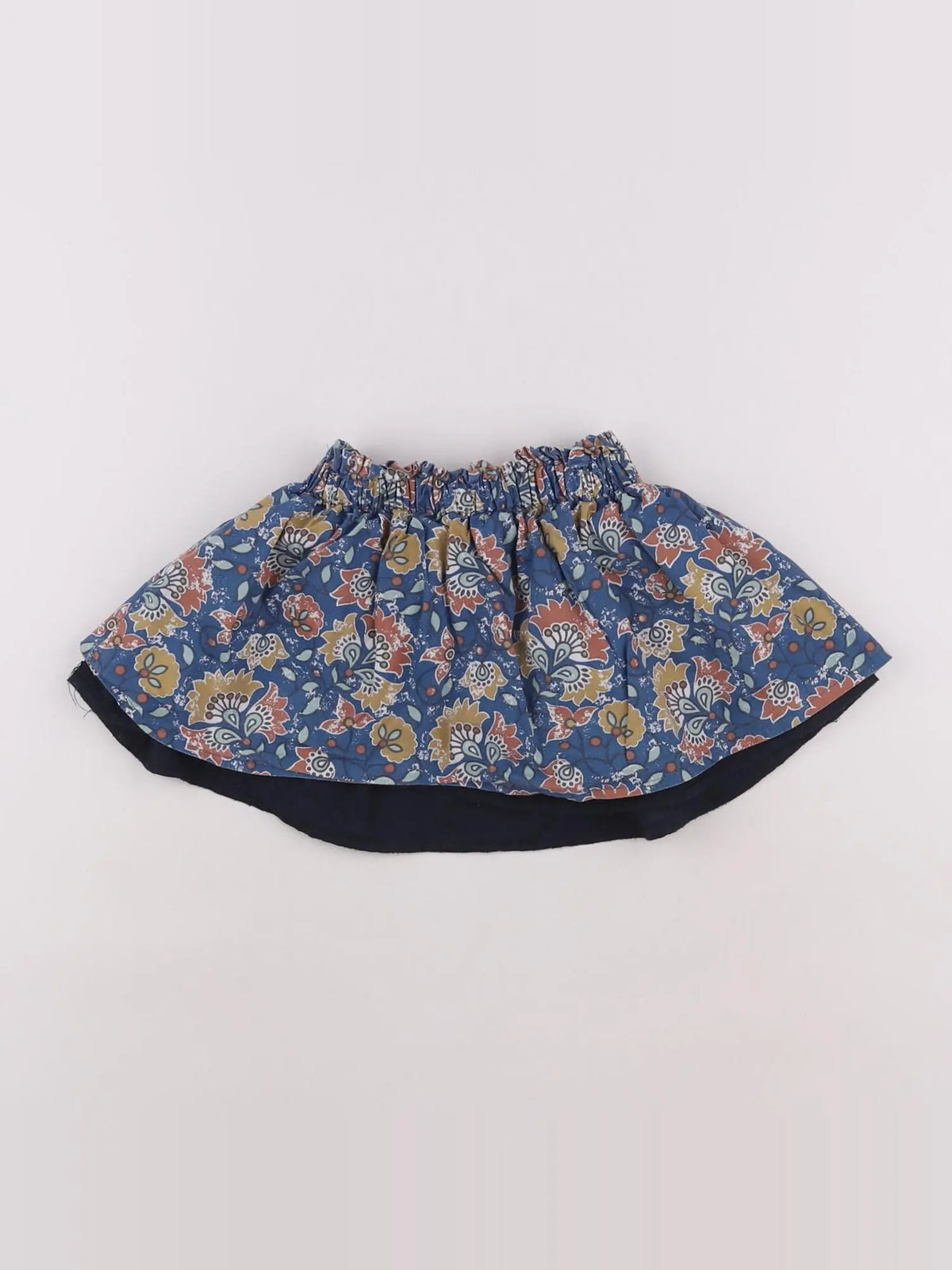 Little Cigogne - jupe bleu - 2 ans