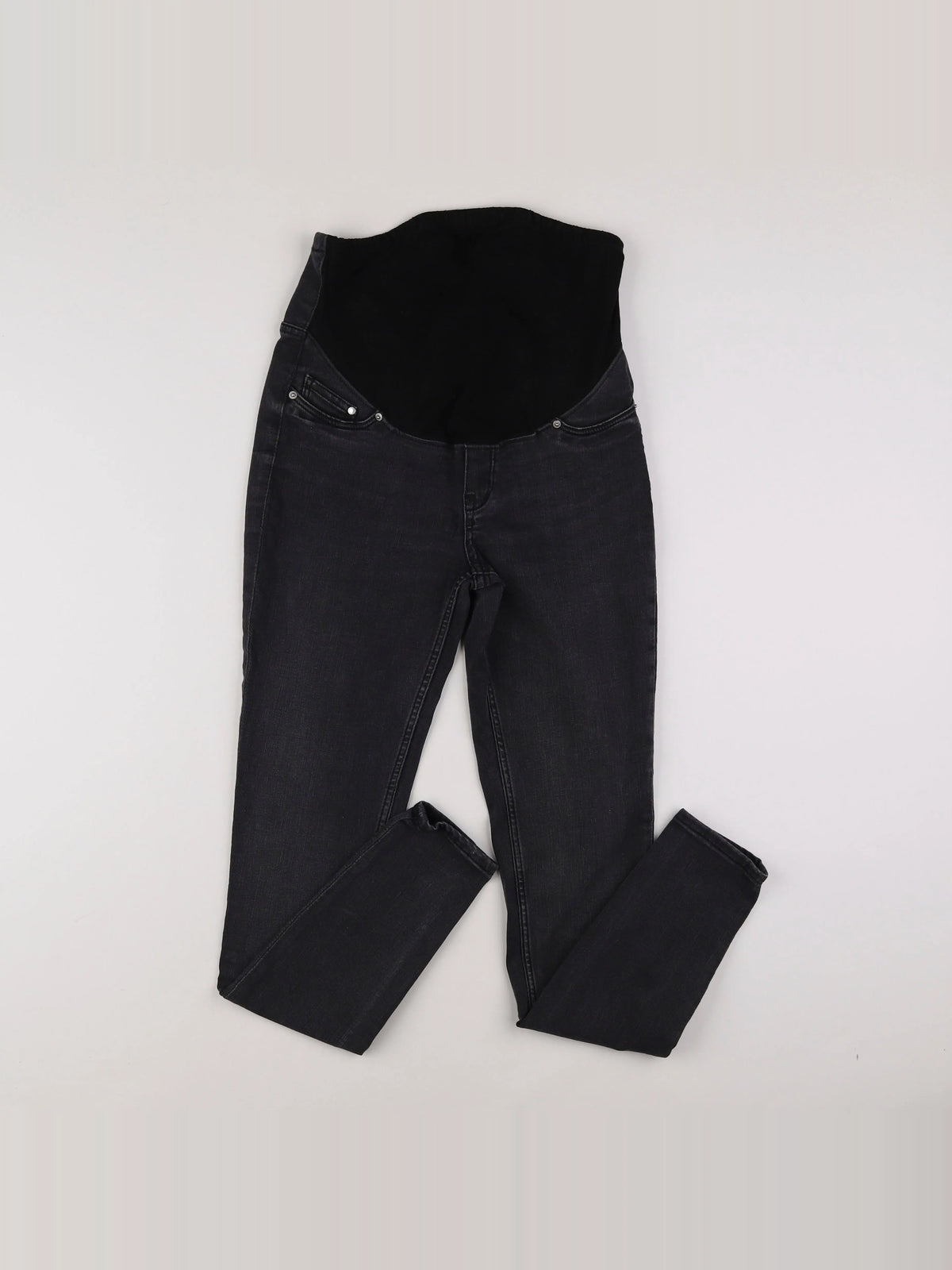 Mamalicious - jean grossesse gris - 36