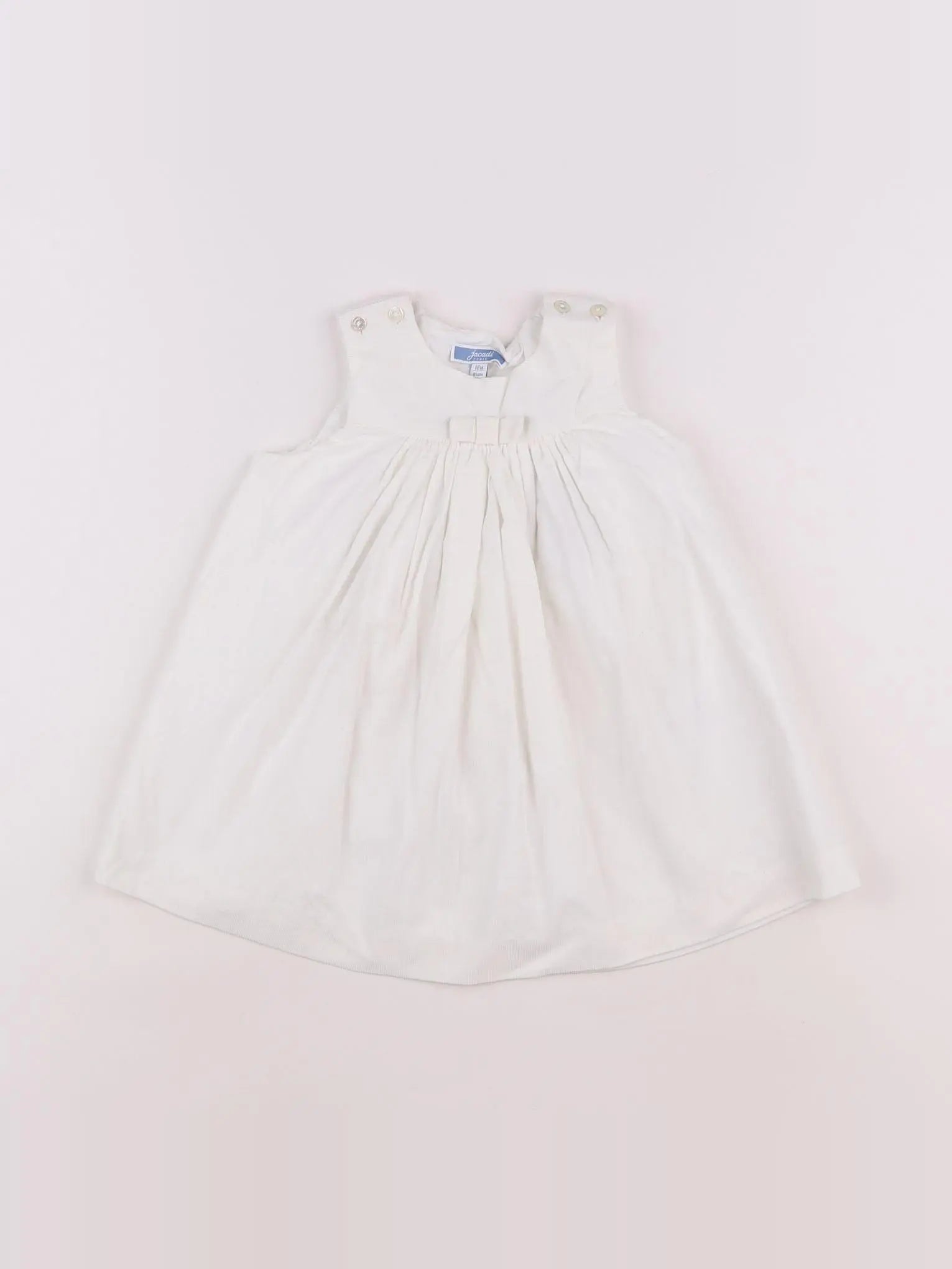 Jacadi - robe blanc - 18 mois