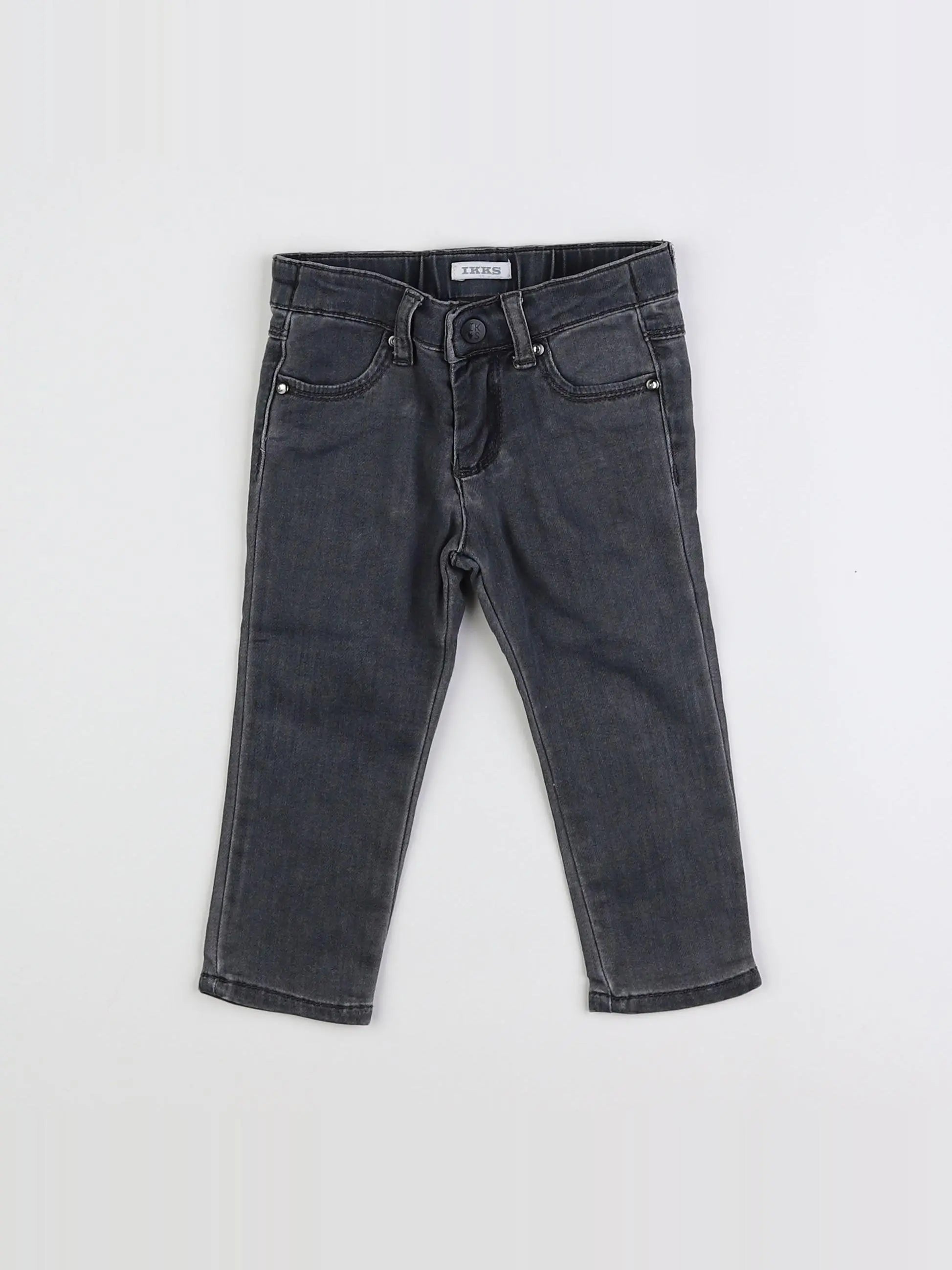 IKKS - jean gris - 12 mois