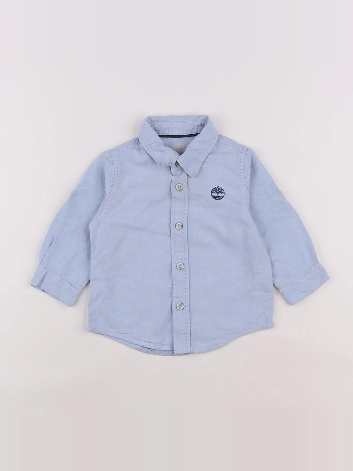 Timberland - chemise bleu - 12 mois