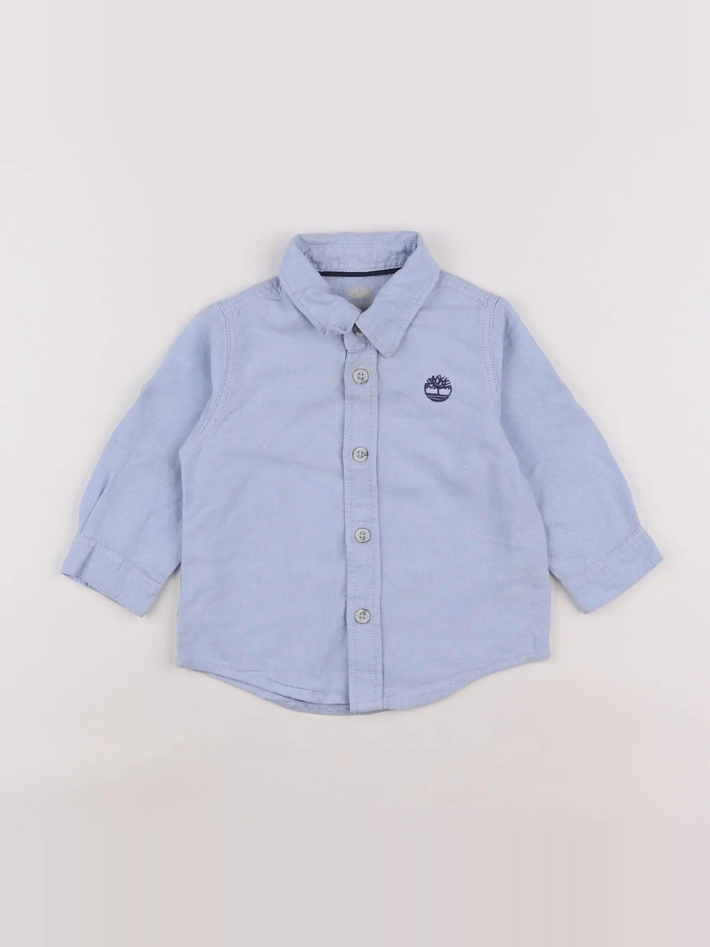 Timberland - chemise bleu - 12 mois