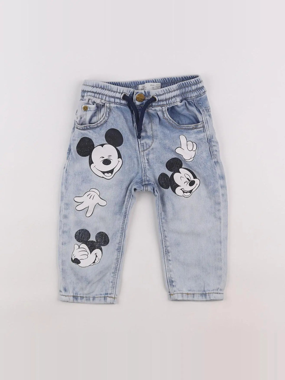 Zara - jean bleu - 6/9 mois