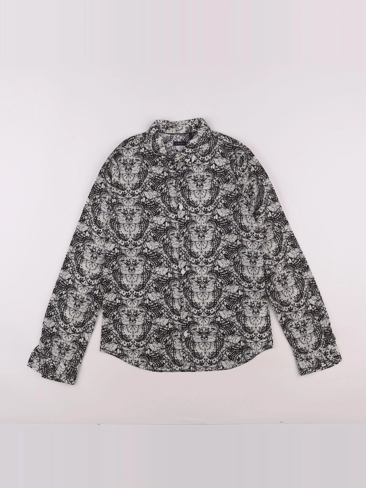 IKKS - chemise noir - 12 ans