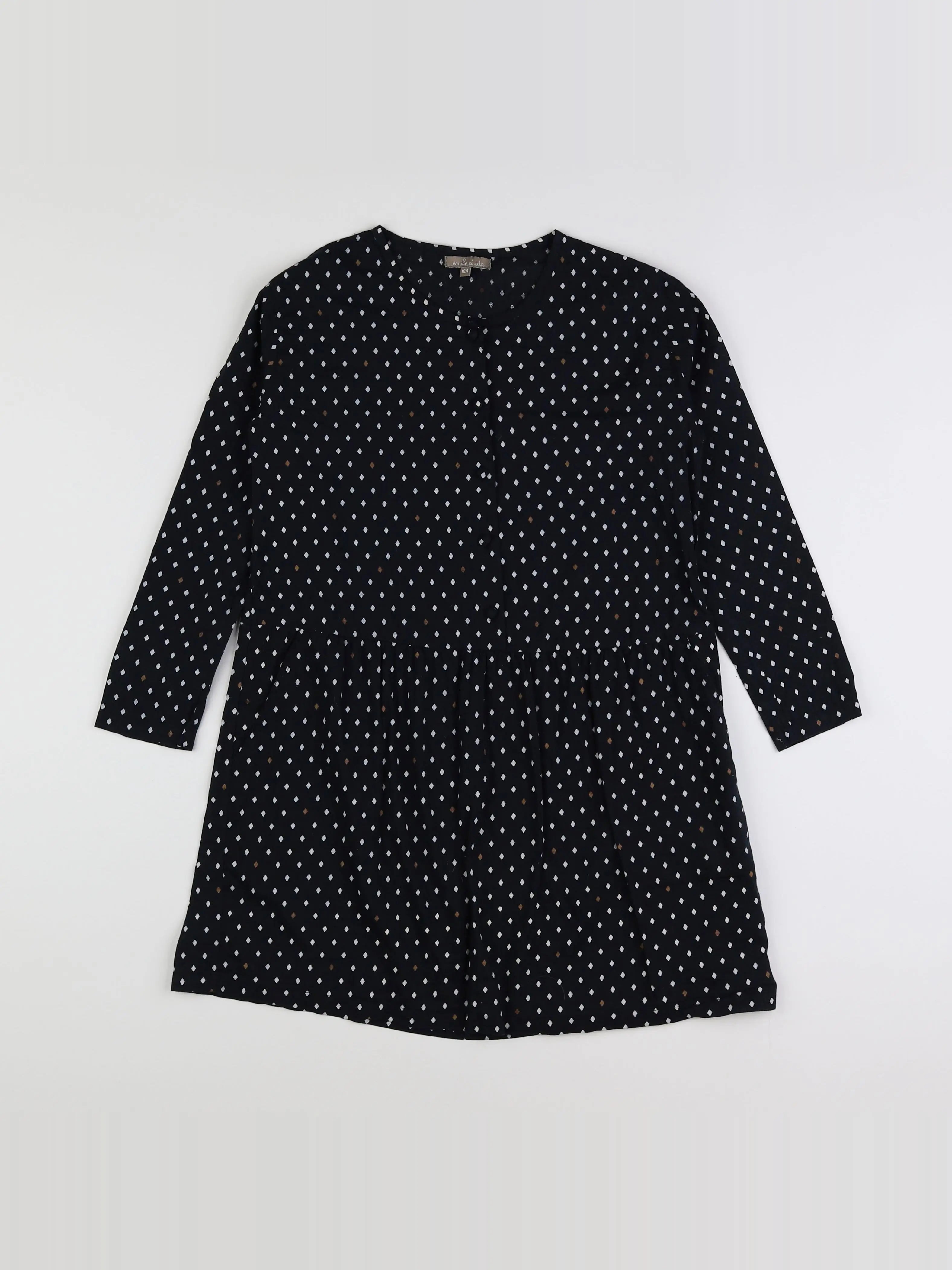 Emile et Ida - robe noir - 10 ans