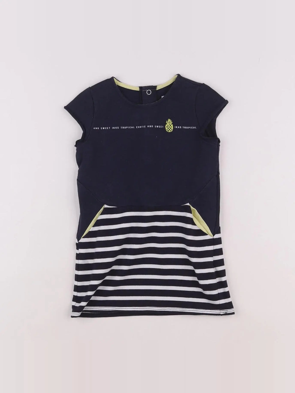 IKKS - robe bleu - 18 mois