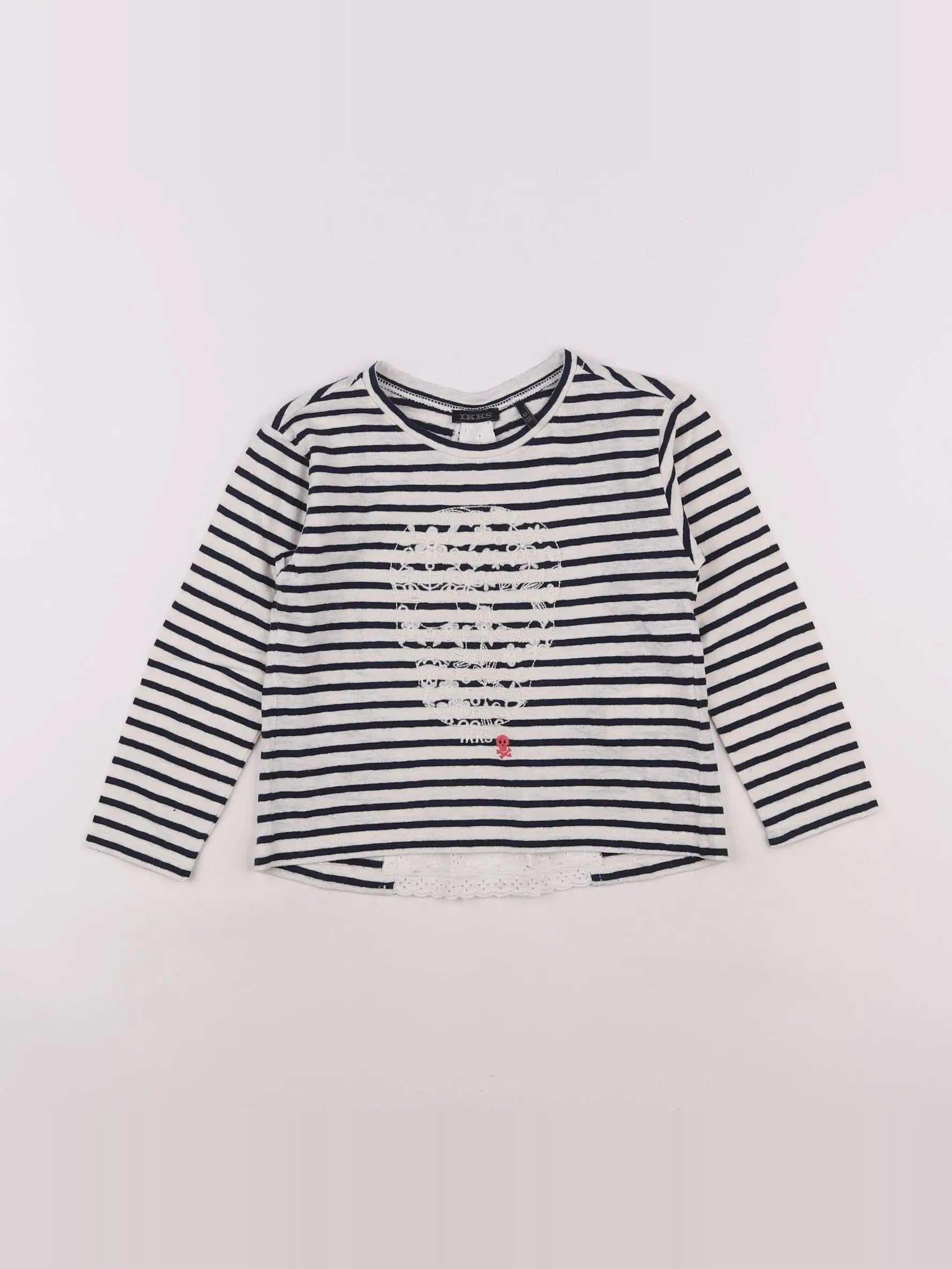 IKKS - tee-shirt blanc - 4 ans