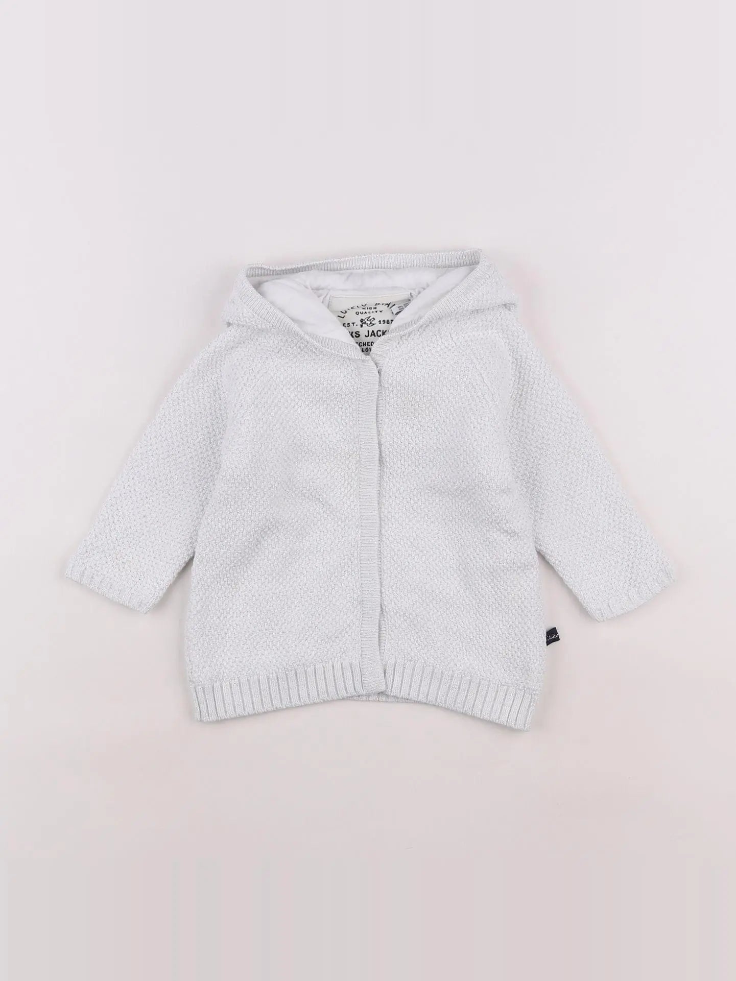 IKKS - gilet blanc - 6 mois