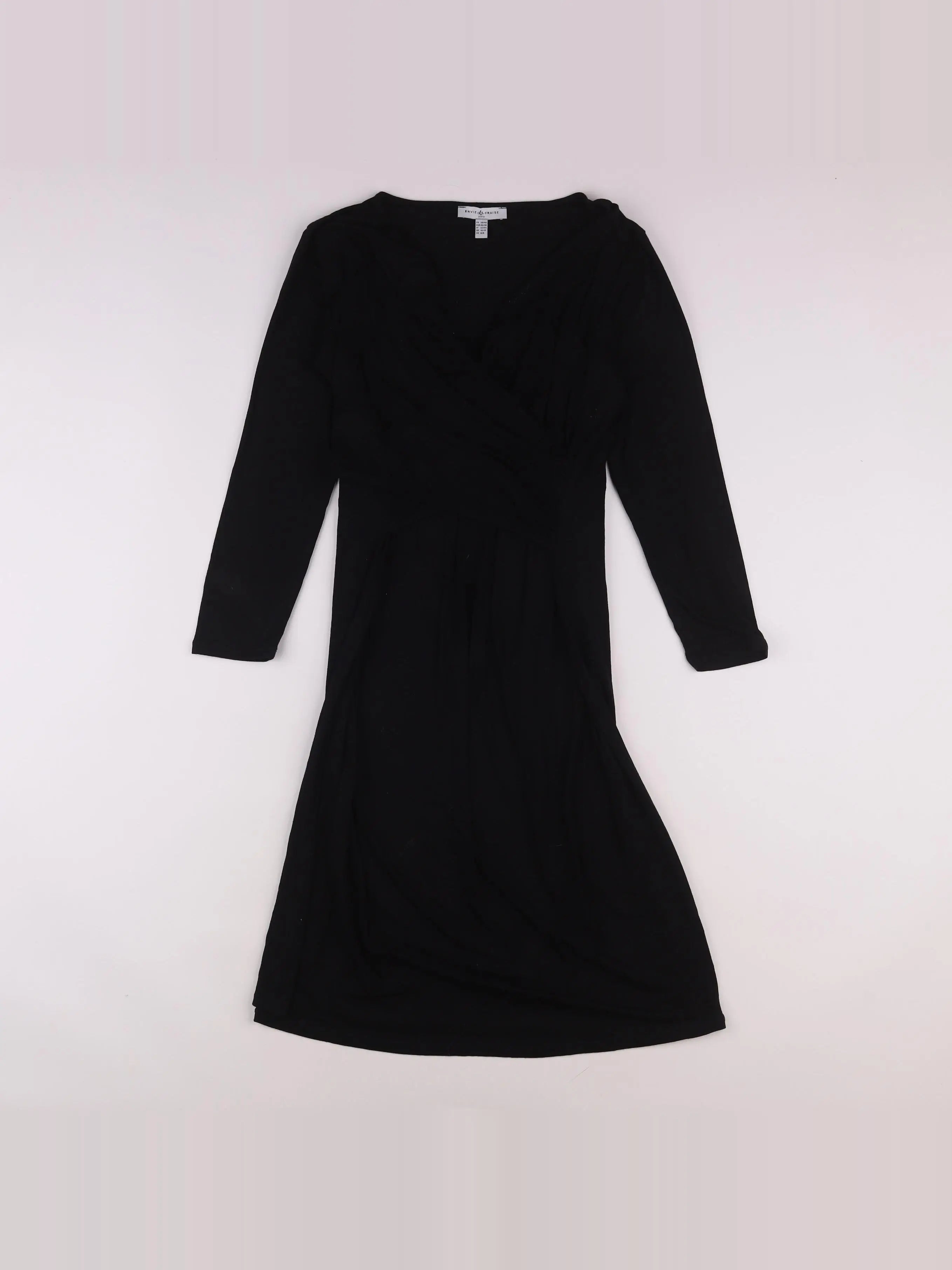 Envie de fraise - robe grossesse, allaitement noir - 38 à 40