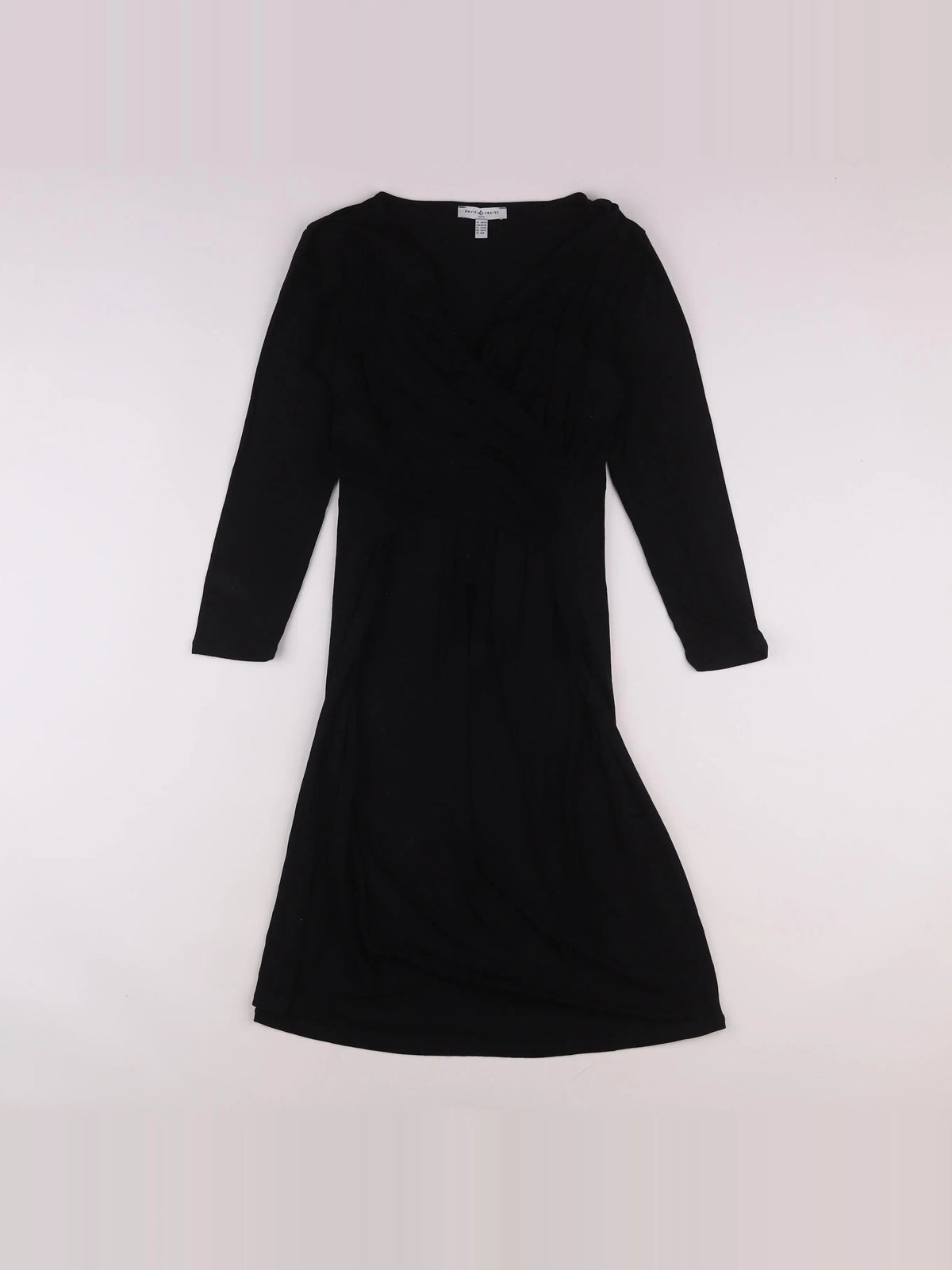 Envie de fraise - robe grossesse, allaitement noir - 38 à 40