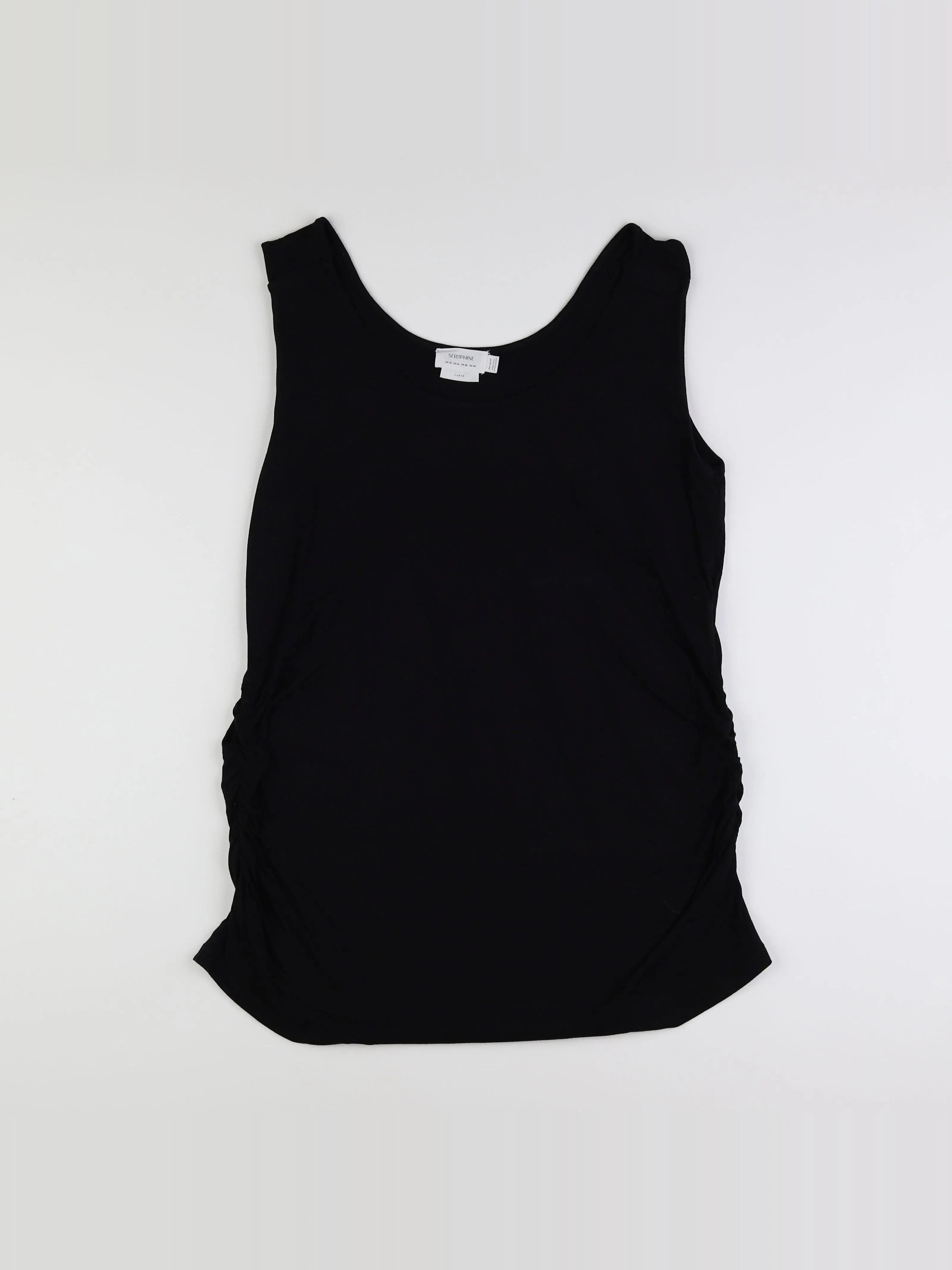 Seraphine - débardeur grossesse noir - 46 à 48