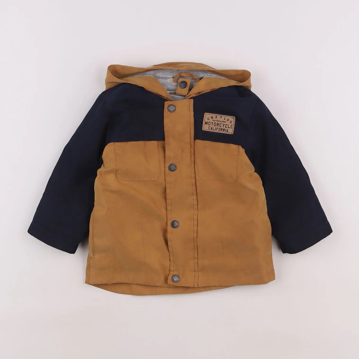 Vertbaudet - parka multicolore - 12 mois