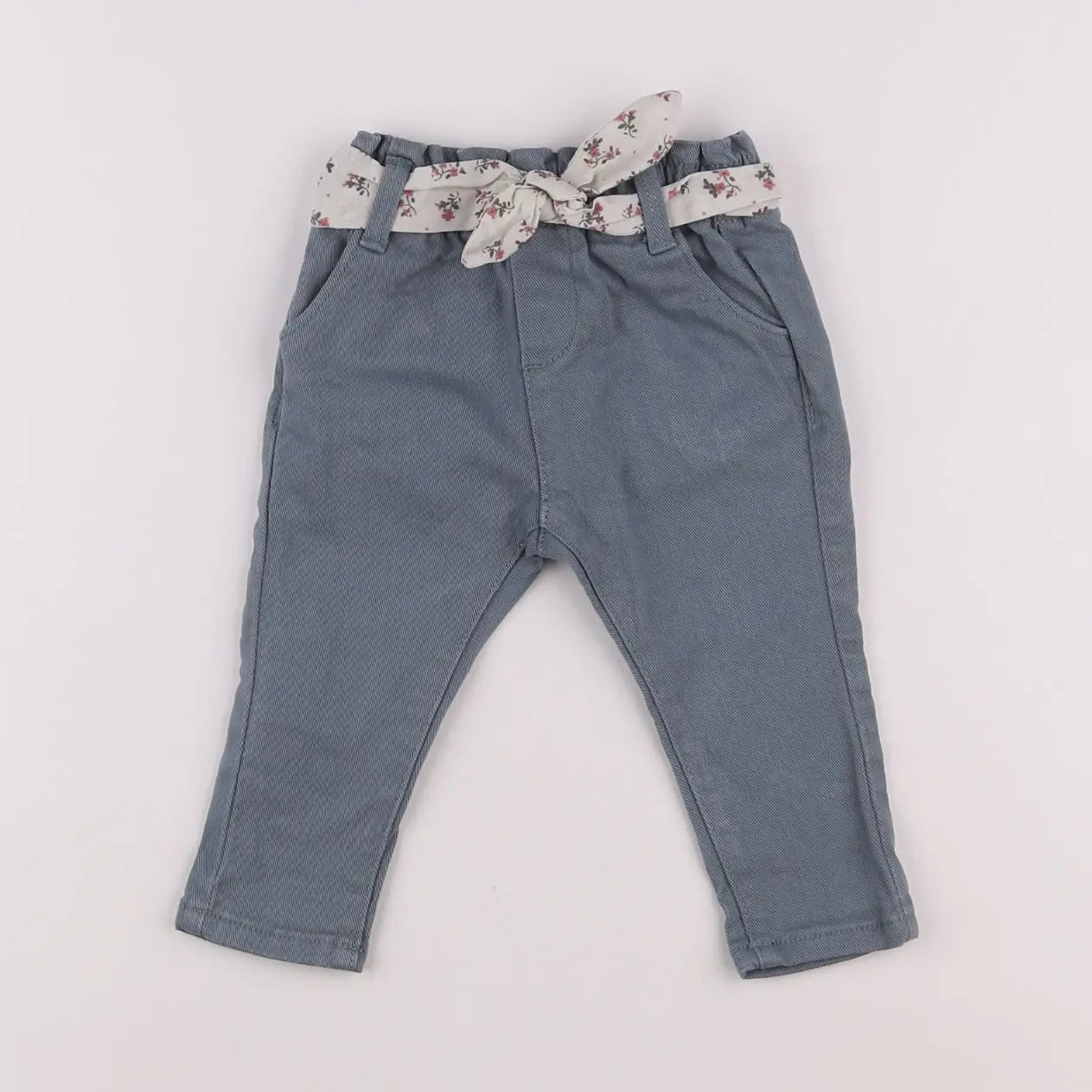 Vertbaudet - jean bleu - 6 mois