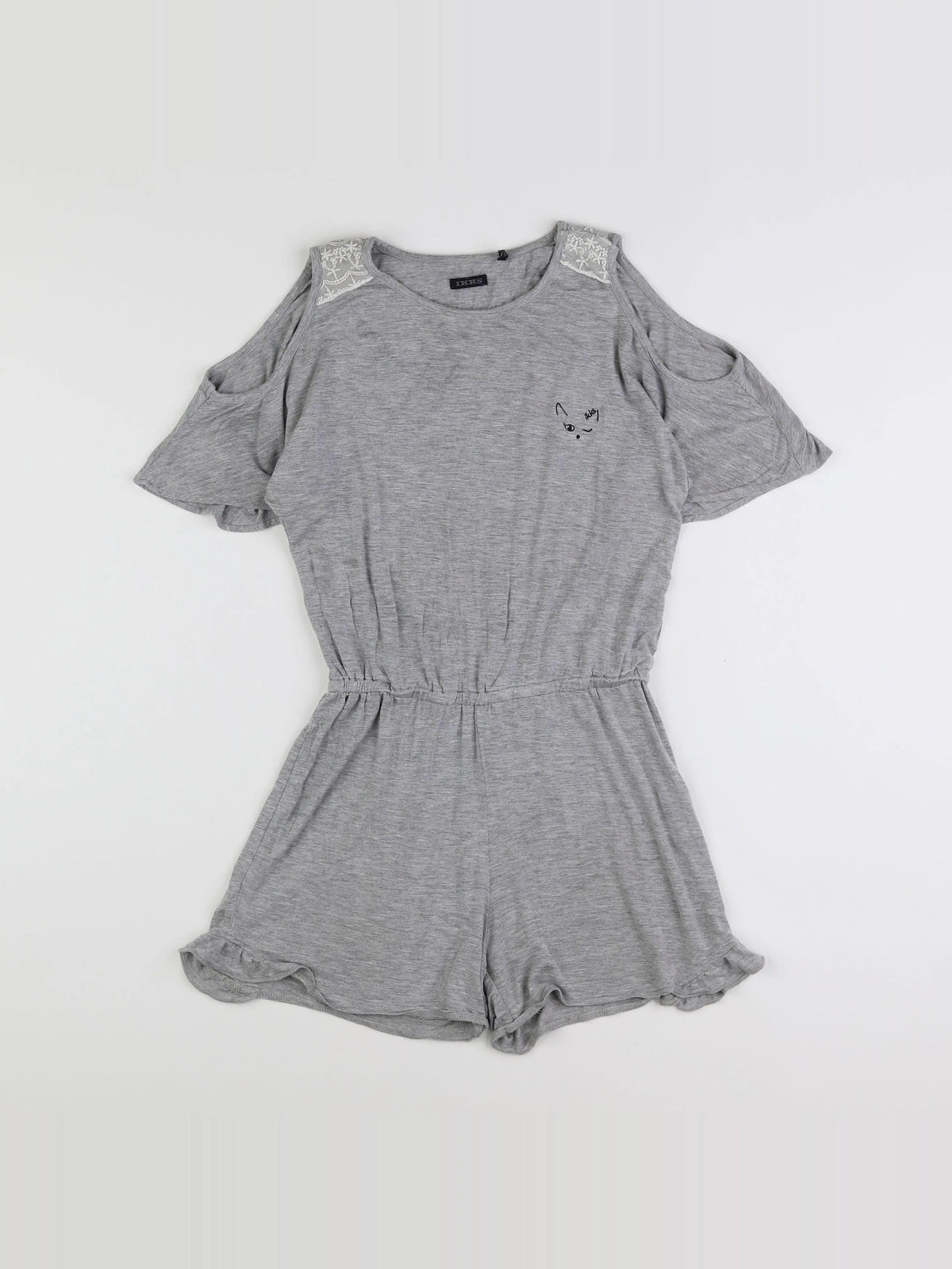 IKKS - combinaison gris - 10 ans