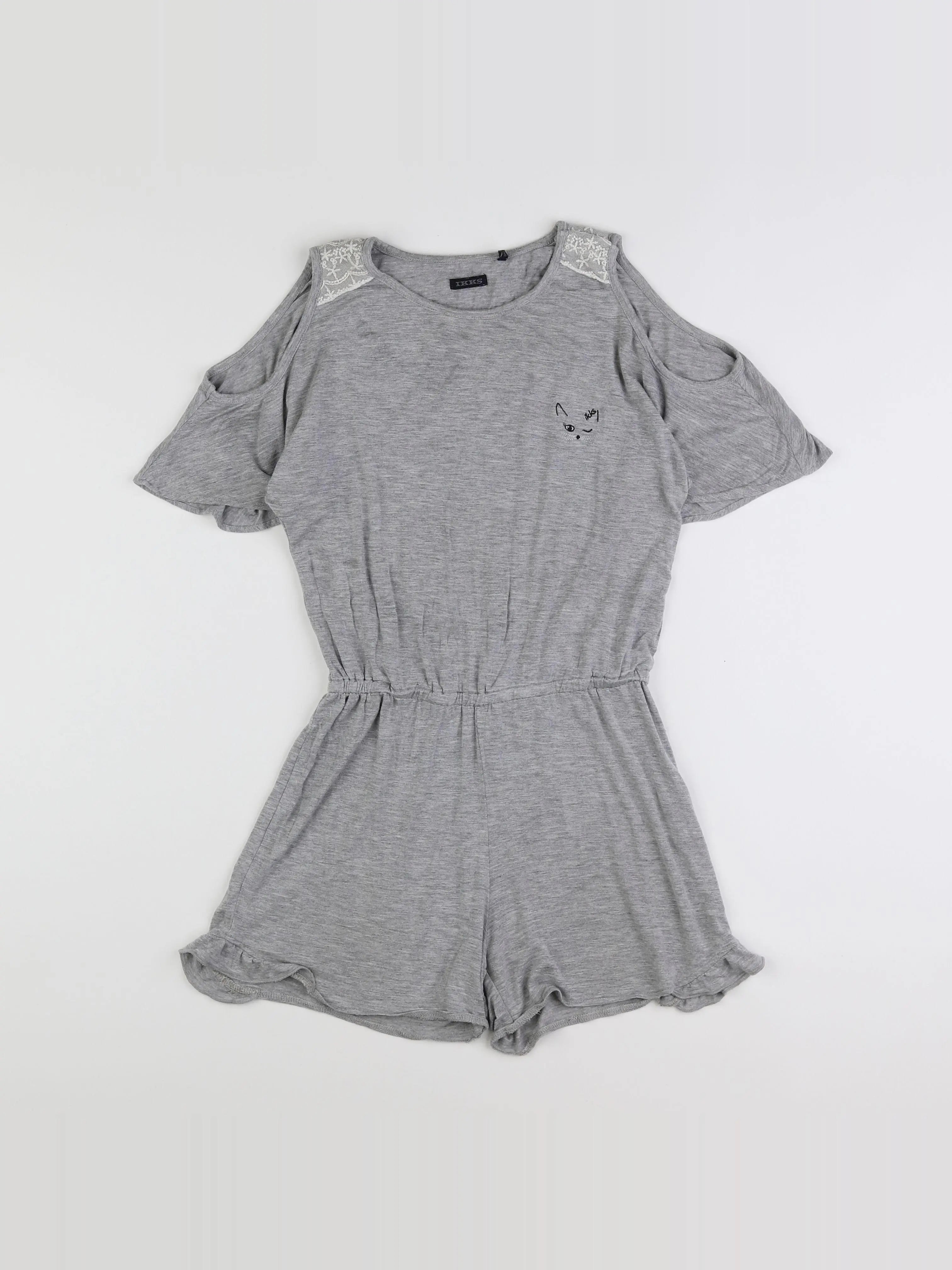 IKKS - combinaison gris - 10 ans