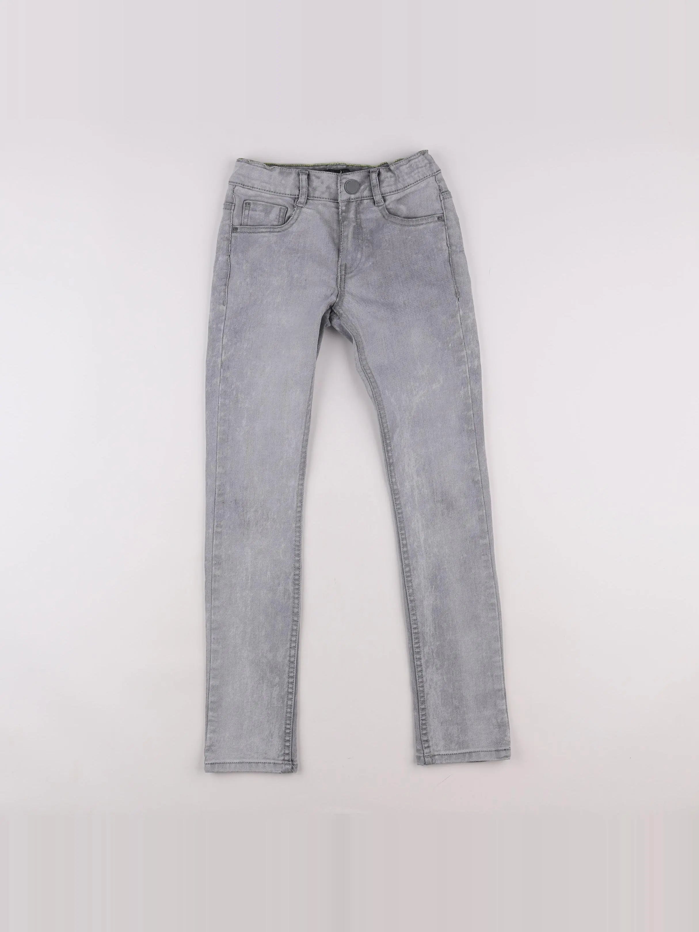 IKKS - jean gris - 10 ans