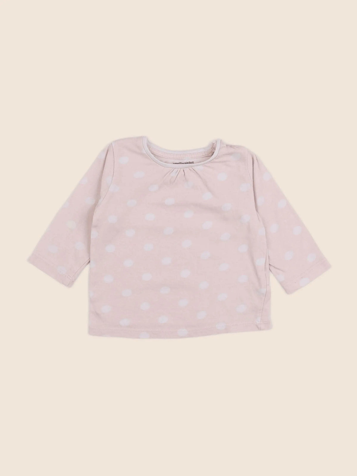 Vertbaudet - tee-shirt rose - 9 mois
