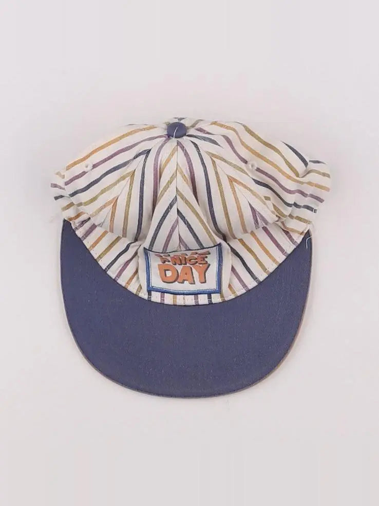 Vertbaudet - casquette multicolore - 12/14 ans