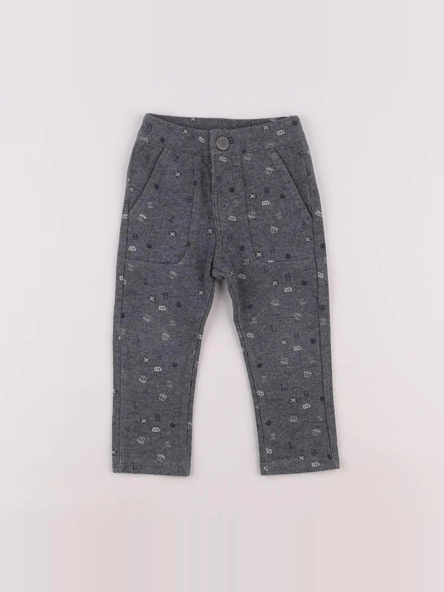 IKKS - pantalon gris - 18 mois