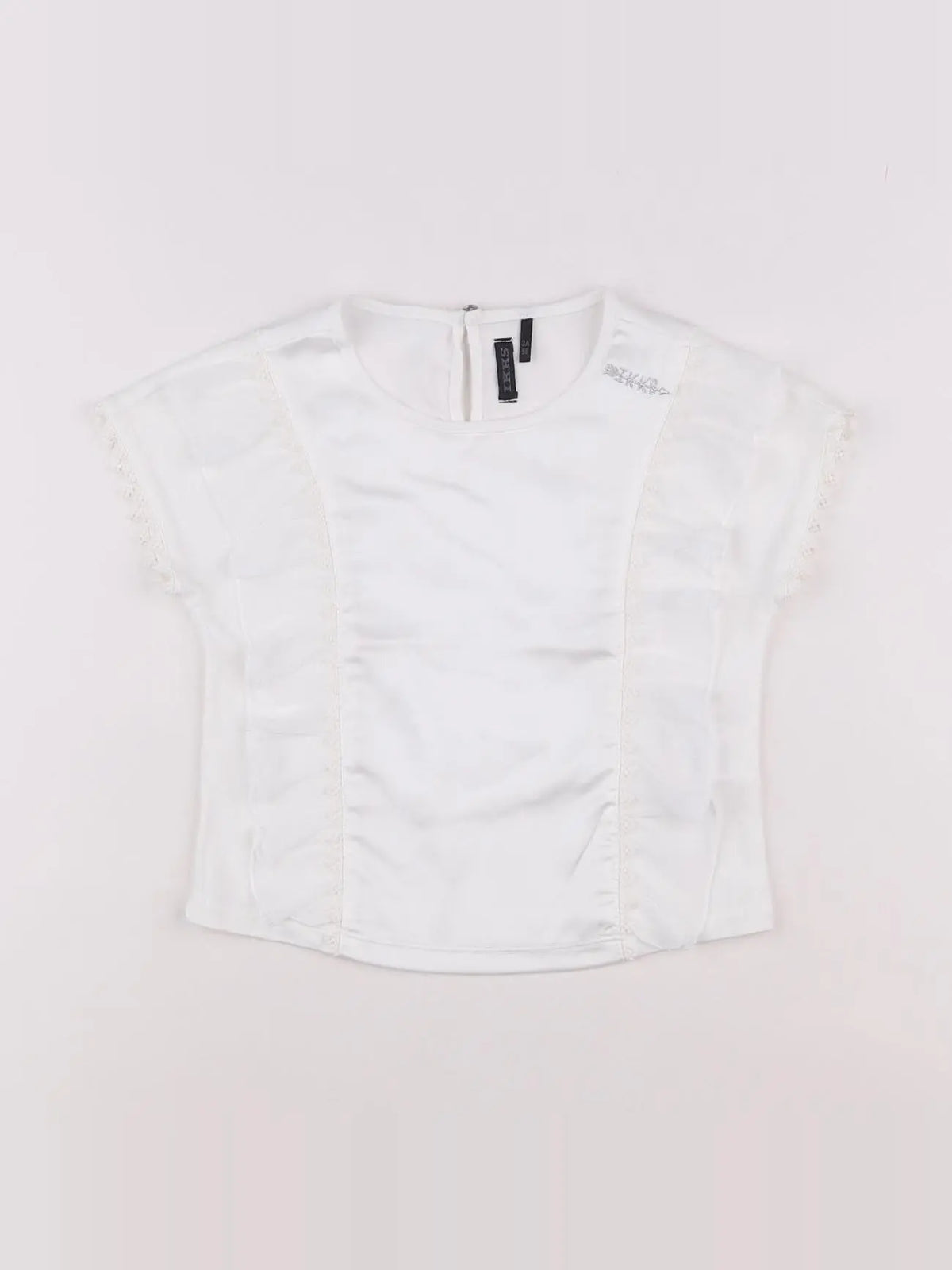 IKKS - blouse blanc - 3 ans