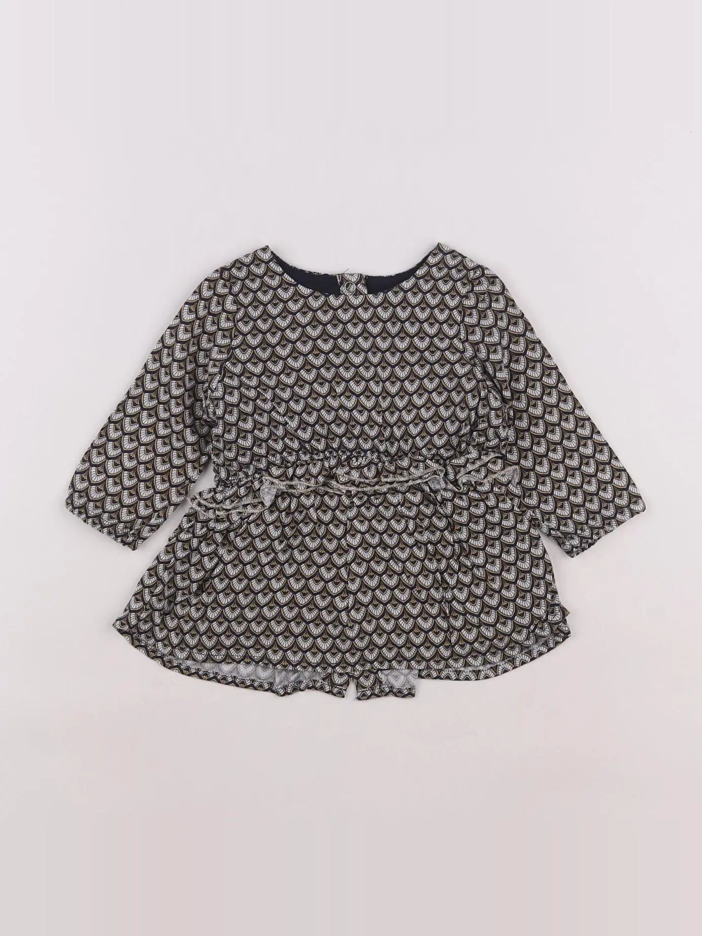 IKKS - robe noir - 3 mois