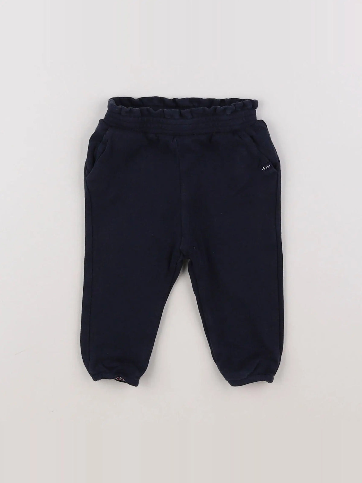 IKKS - pantalon bleu - 6 mois