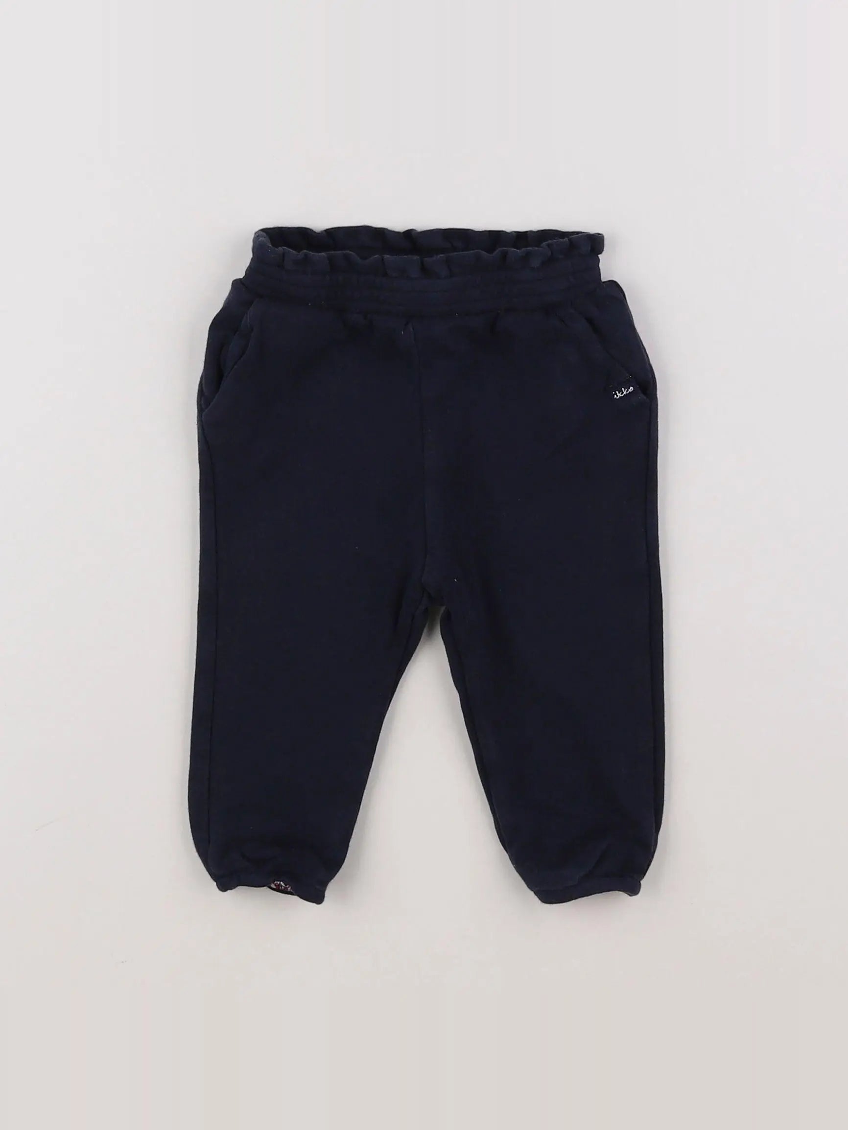 IKKS - pantalon bleu - 6 mois