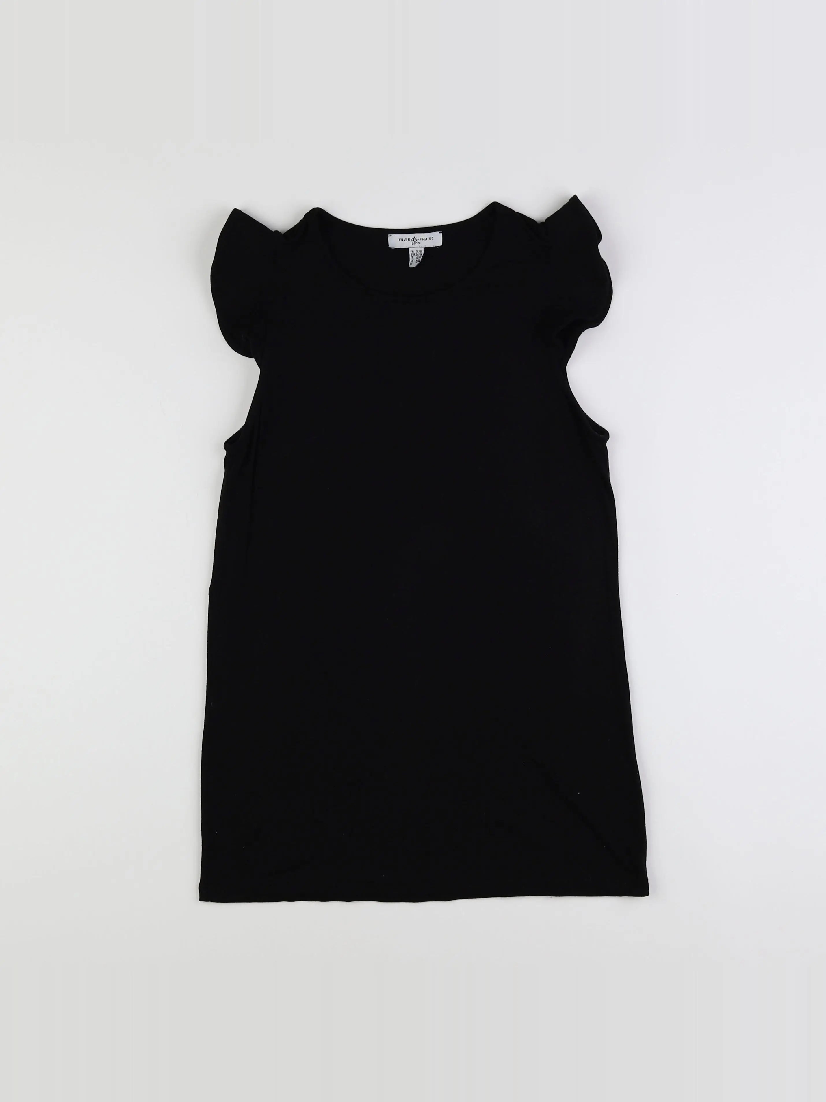 Envie de fraise - tee-shirt grossesse noir - 36 à 38