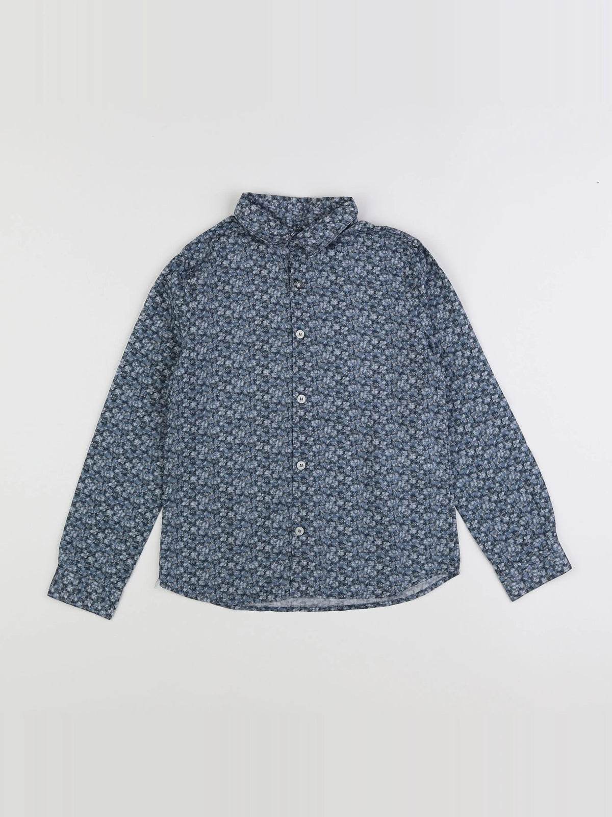 IKKS - chemise bleu - 8 ans