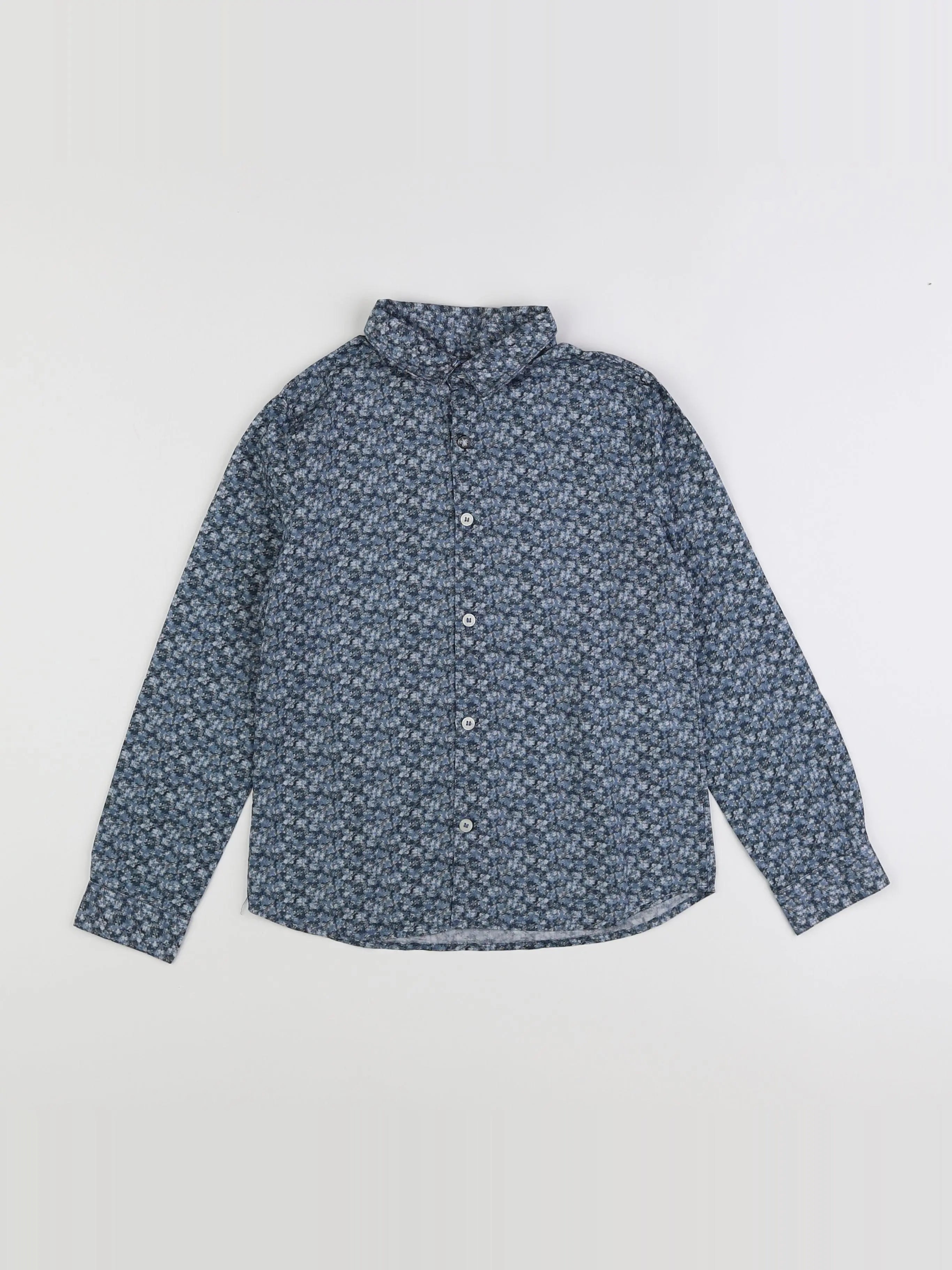 IKKS - chemise bleu - 8 ans
