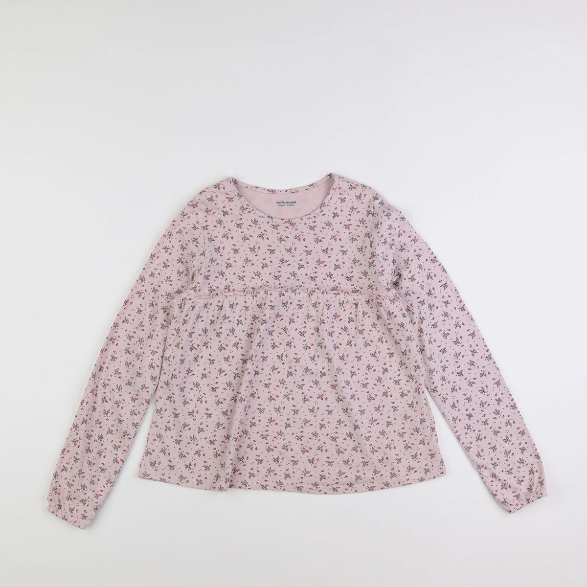 Vertbaudet - tee-shirt rose - 10 ans