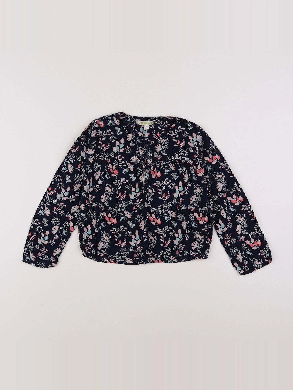 Vertbaudet - chemise bleu - 5 ans
