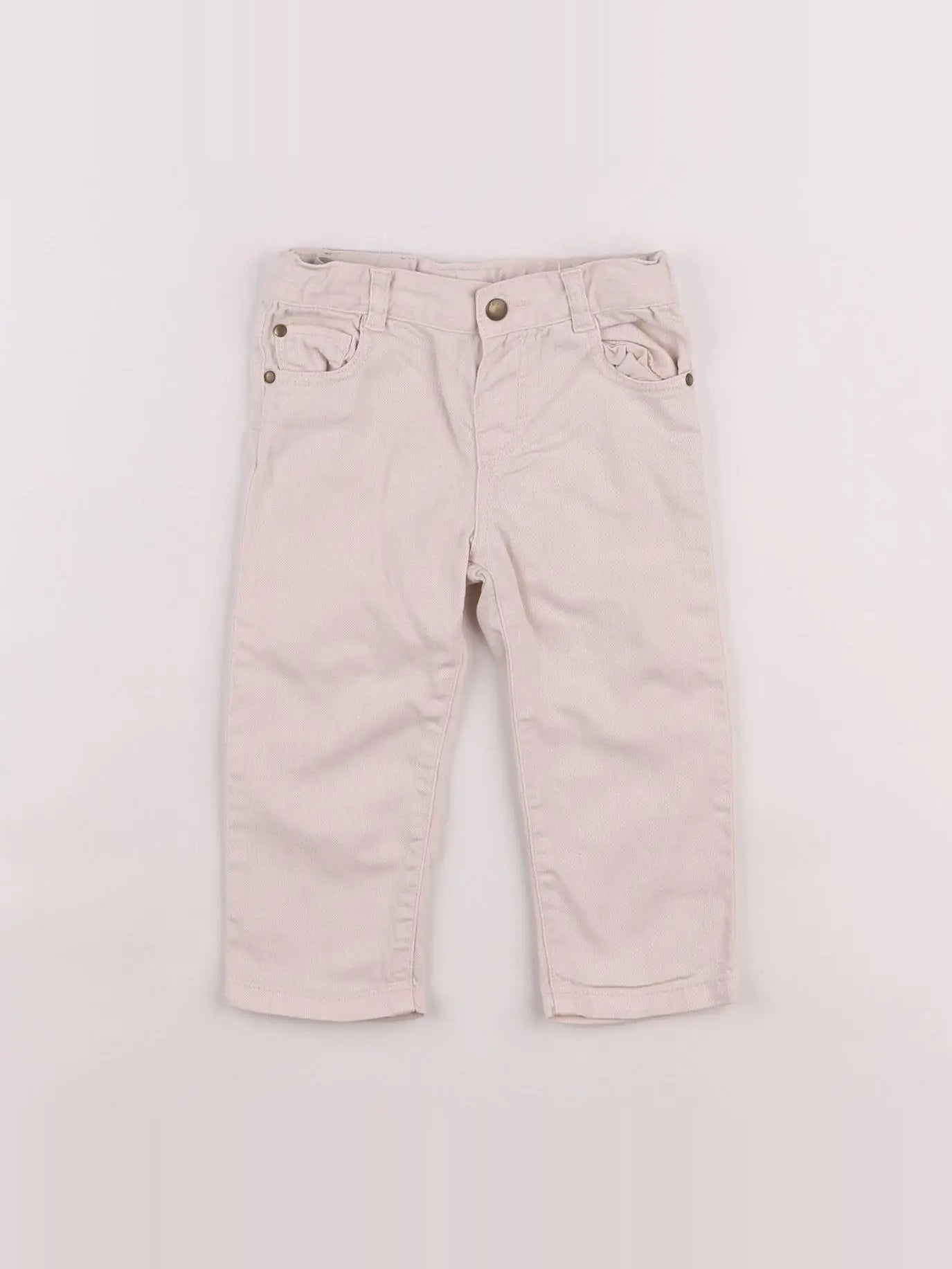 Boutchou - pantalon beige - 12 mois