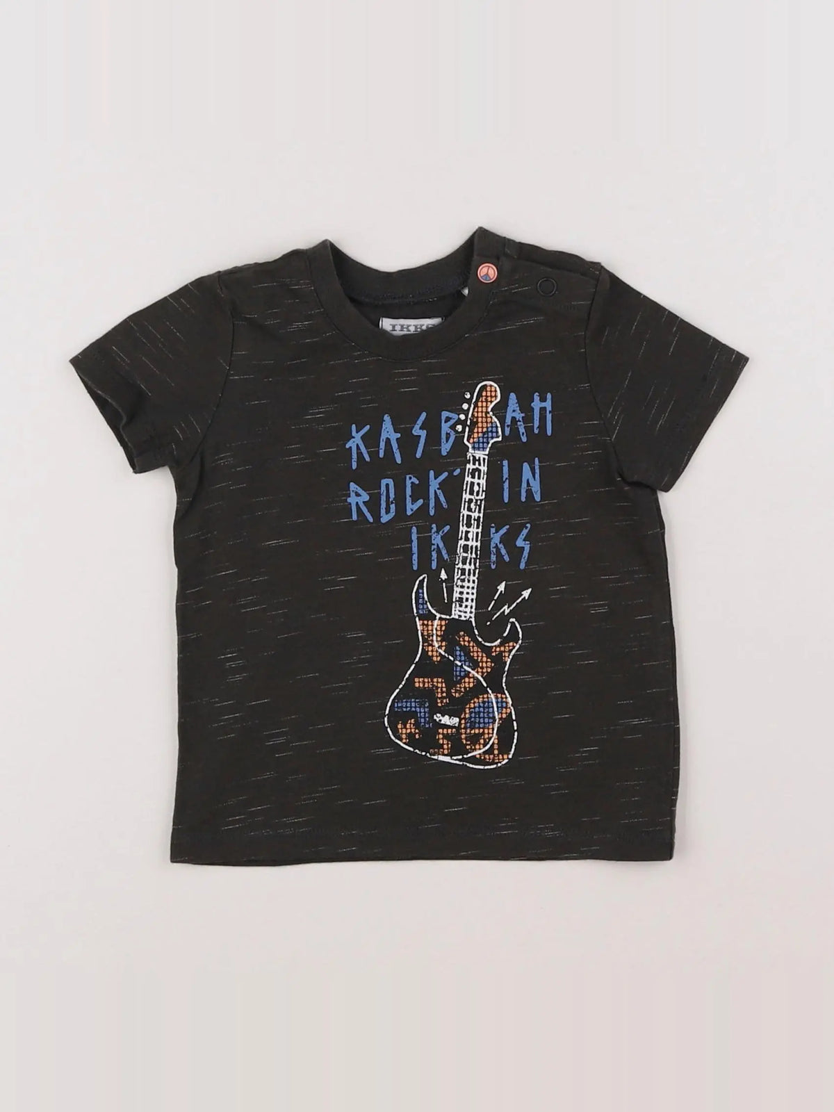 IKKS - tee-shirt noir - 6 mois
