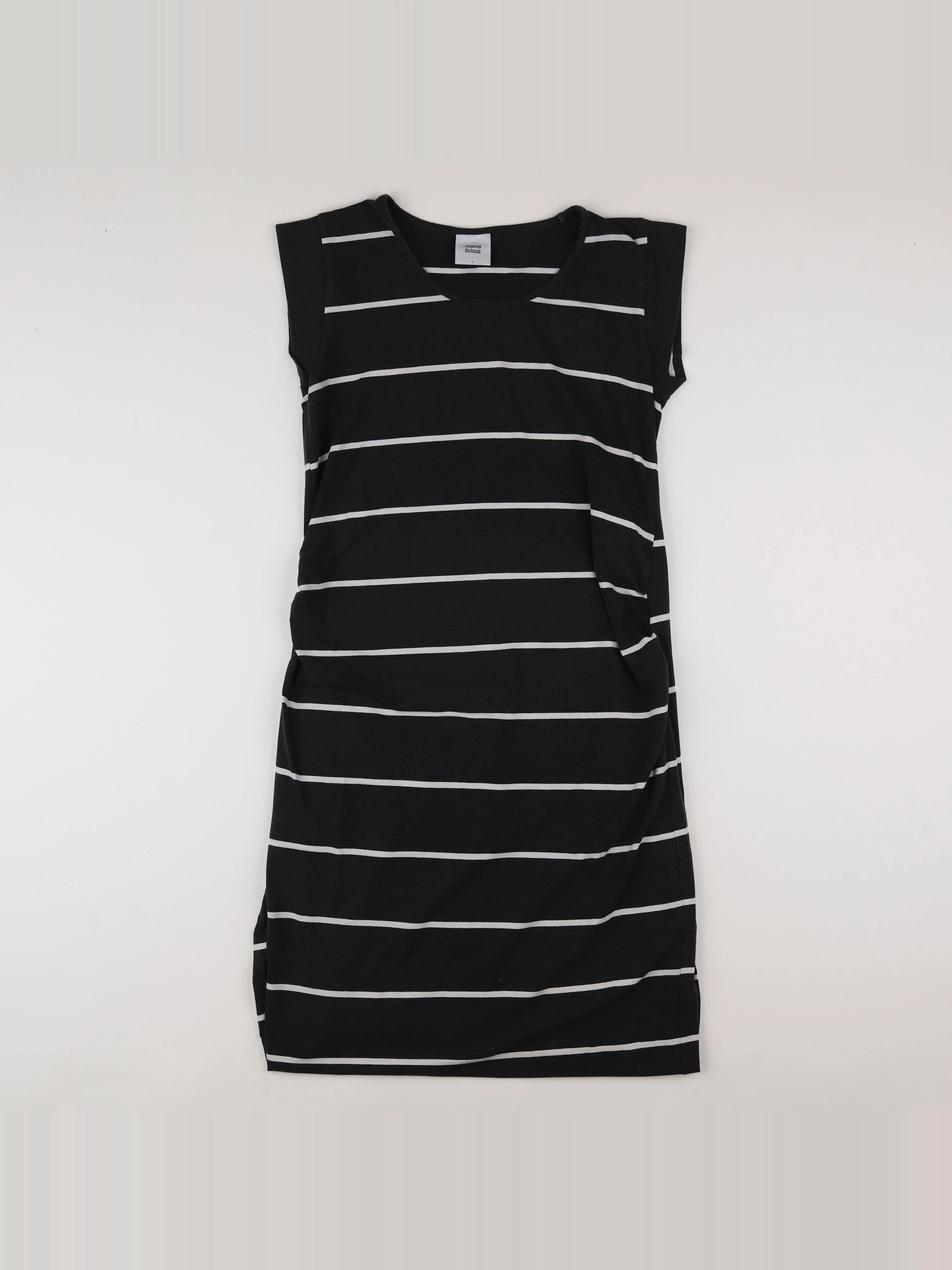 Mamalicious - robe grossesse gris - 46 à 48