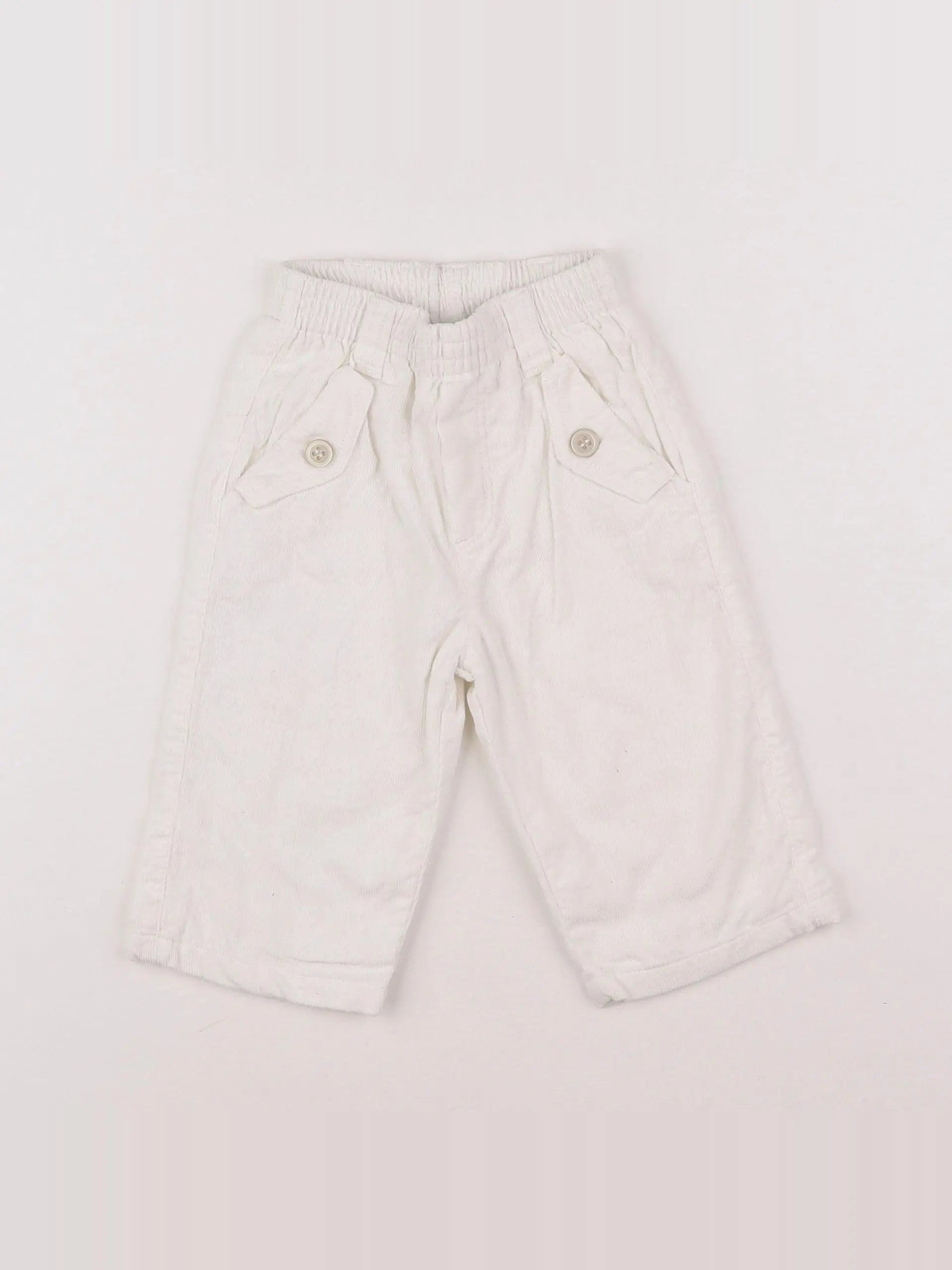 Catimini - pantalon blanc - 6 mois
