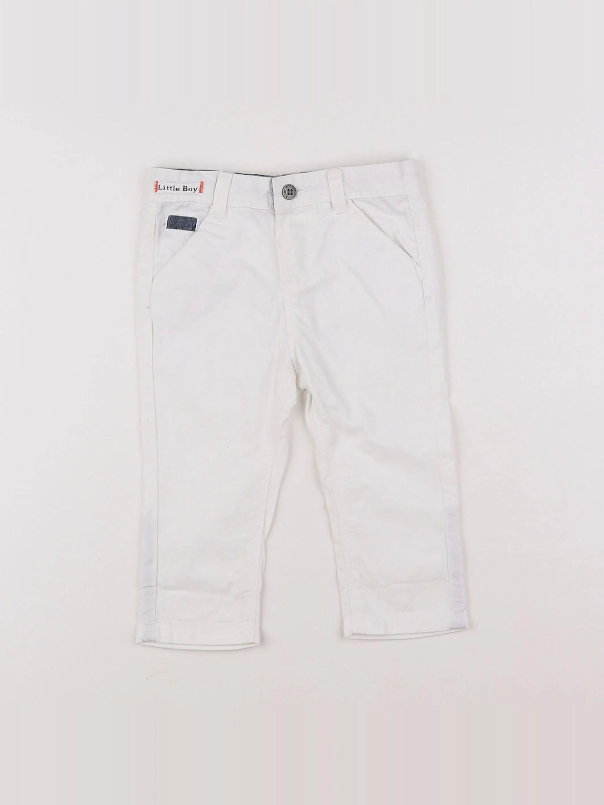 Tape à l'oeil - pantalon blanc - 9 mois